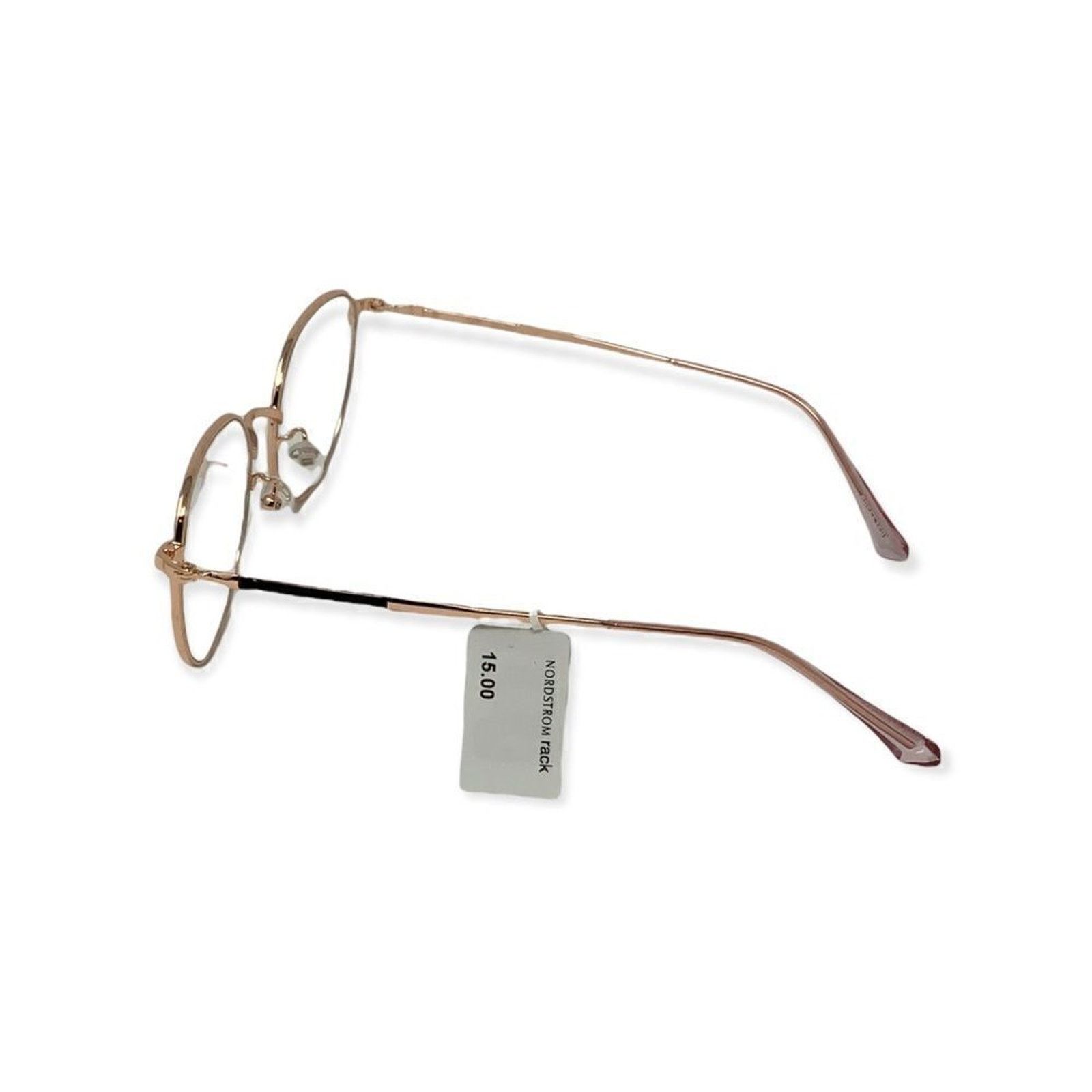 BP. BP 50mm Round Blue Light Filter Wire Frame Glasses Pink NWT Size ONE SIZE - 6 Thumbnail