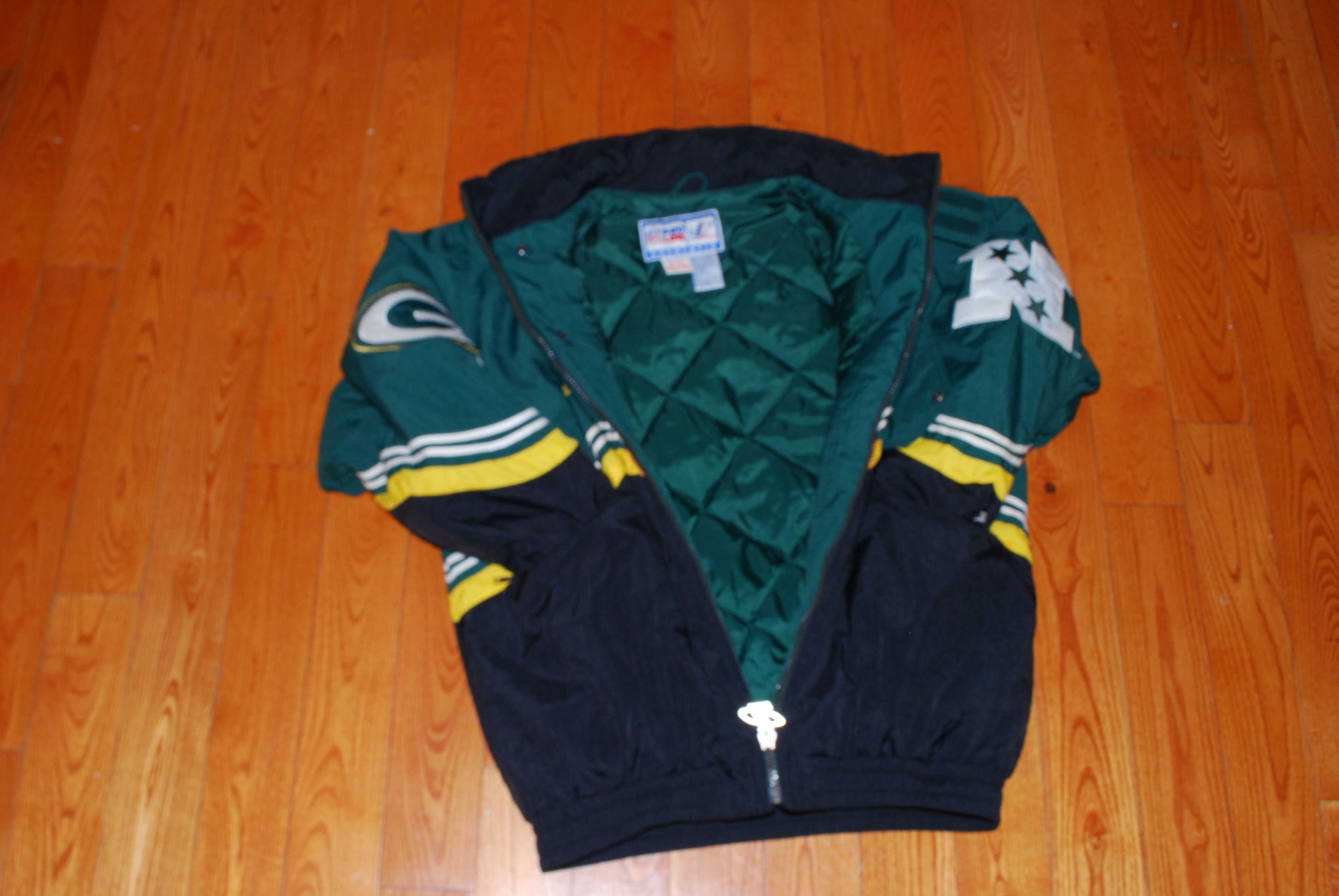 NFL Vintage ProLine NFL Greenbay Packers Puffer Jacket from 1990 Size US XXL / EU 58 / 5 - 5 Thumbnail