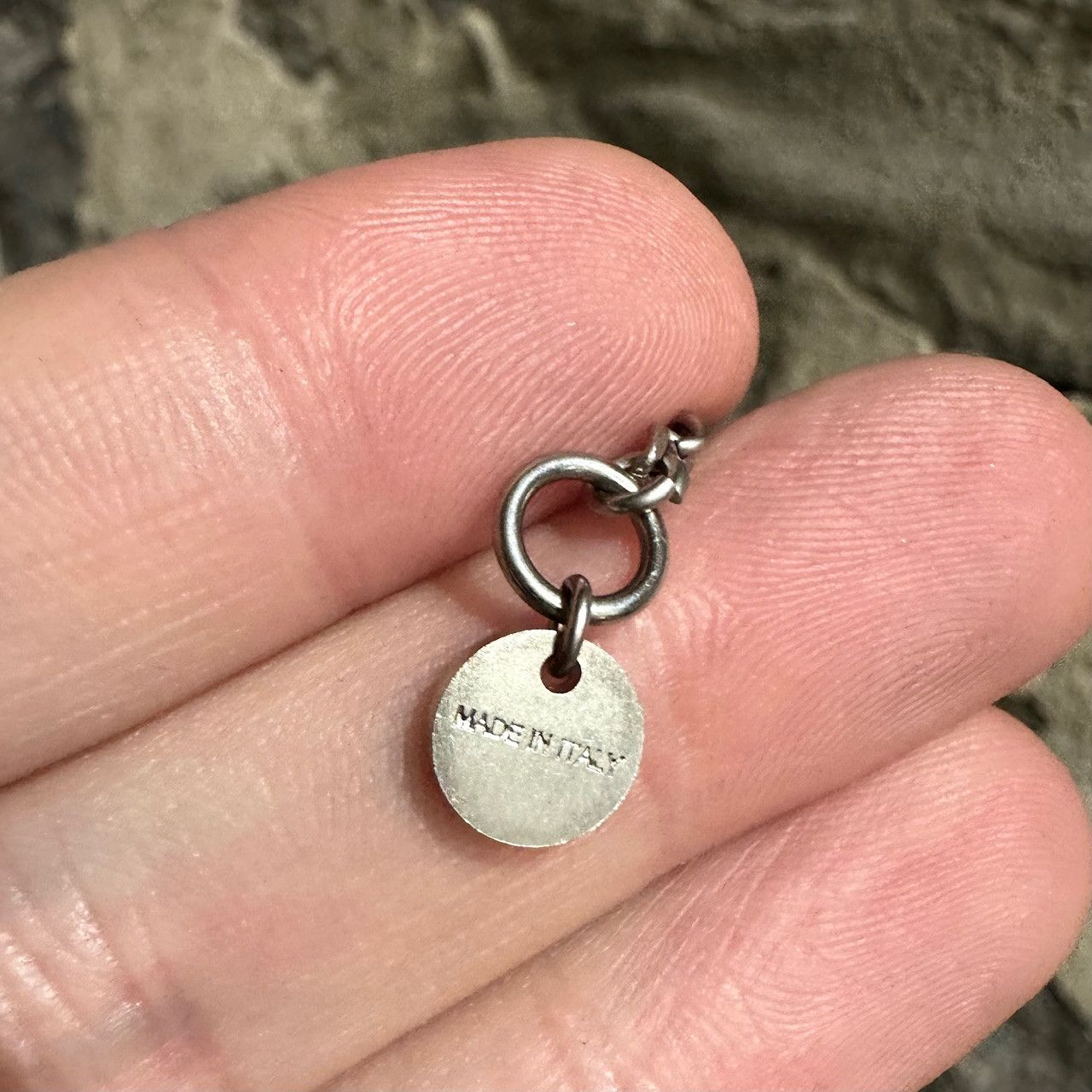 Jacquemus Jacquemus Silver Logo Signature La Chaîne Necklace Size ONE SIZE - 7 Thumbnail