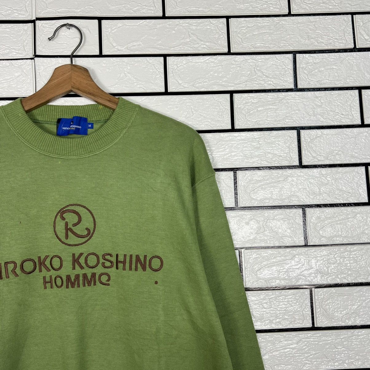 Hiroko Koshino Homme HIROKO KOSHINO HOMME Embroidered Logo Sweatshirt #4006-C182 Size US M / EU 48-50 / 2 - 5 Thumbnail