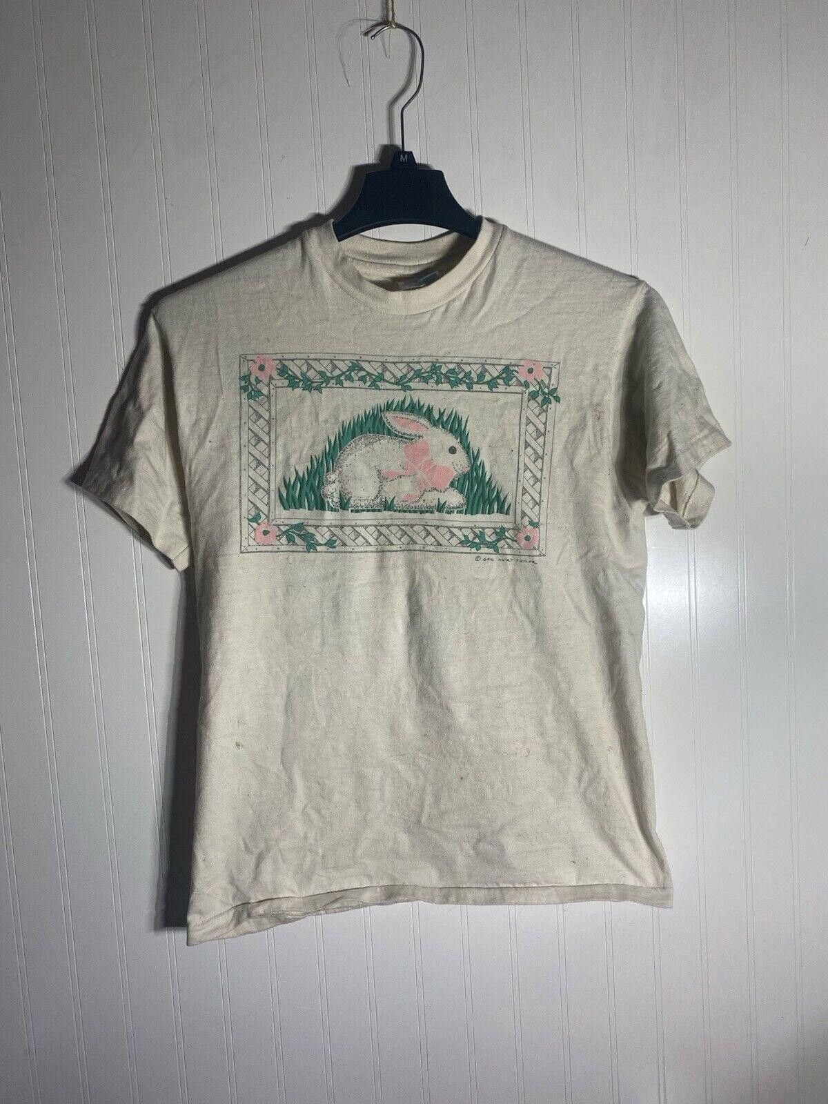 Hanes Vintage Hanes Easter Shirt Sz Medium Size M / US 6-8 / IT 42-44 - 1 Thumbnail