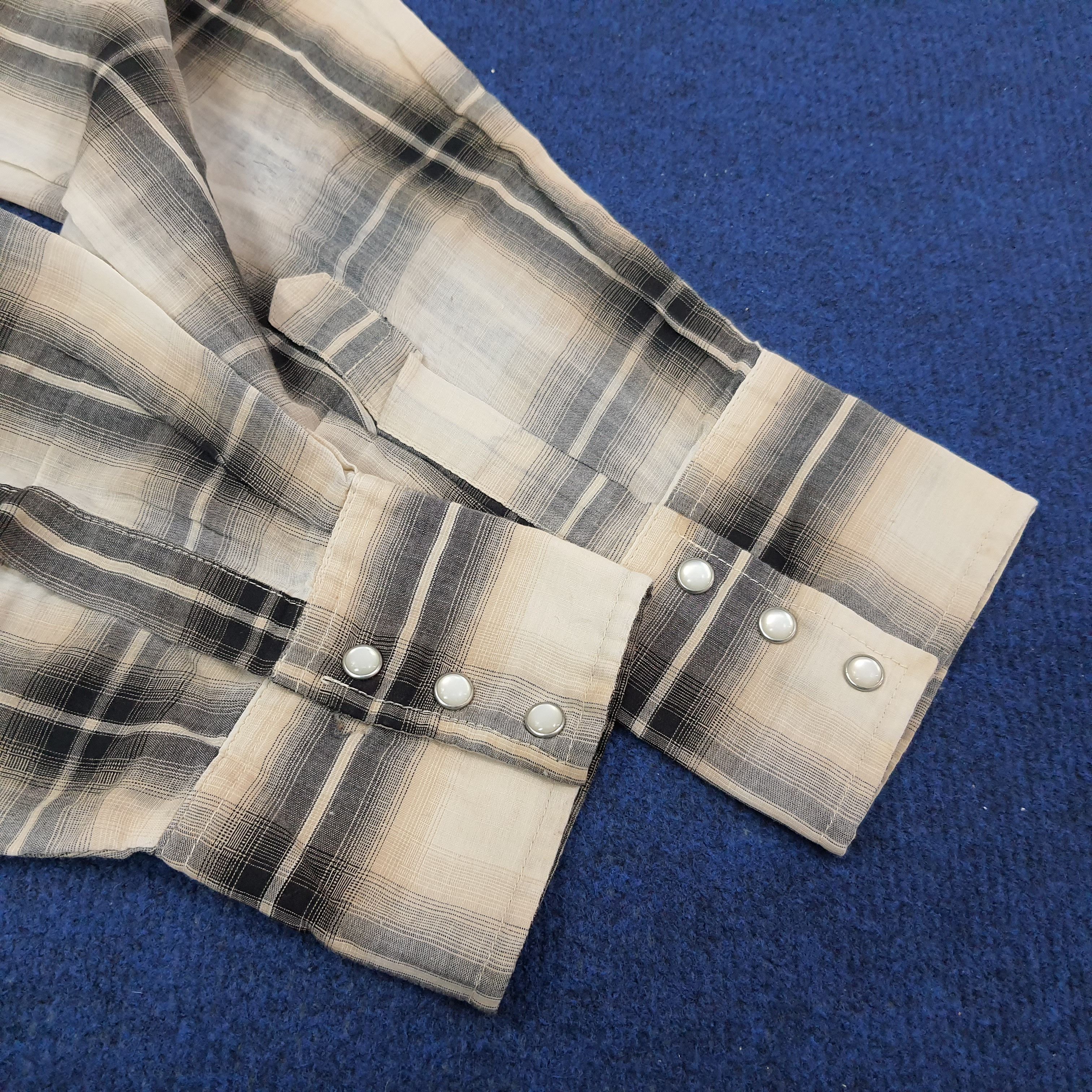 Wrangler Vintage Wrangler Western Classic Button Up Shirt C223N34 Size L / US 10 / IT 46 - 5 Thumbnail