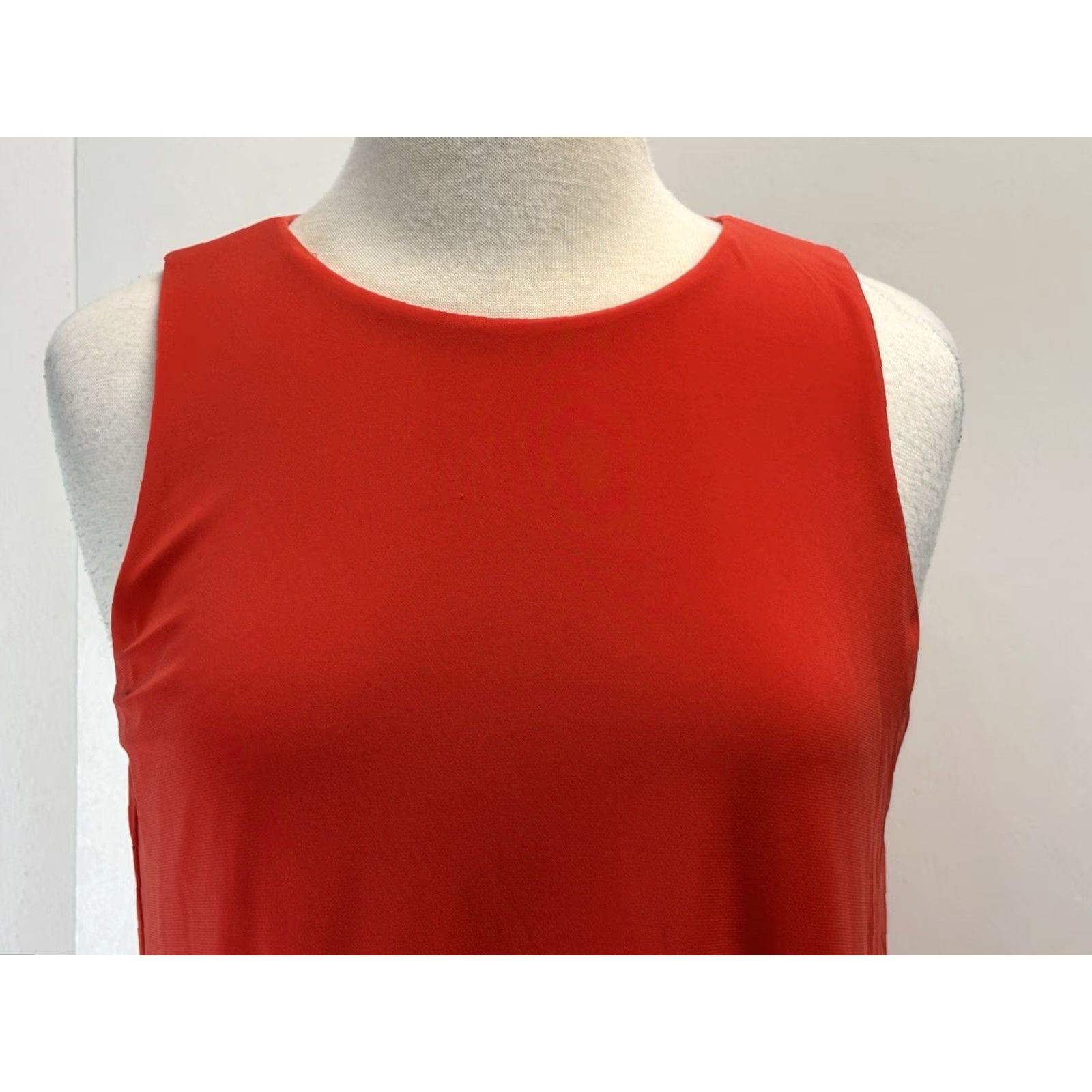 Ralph Lauren Lauren Ralph Lauren Sleeveless Shift Dress Sz 10 Women’s Orange Red Comfort Size L / US 10 / IT 46 - 5 Thumbnail