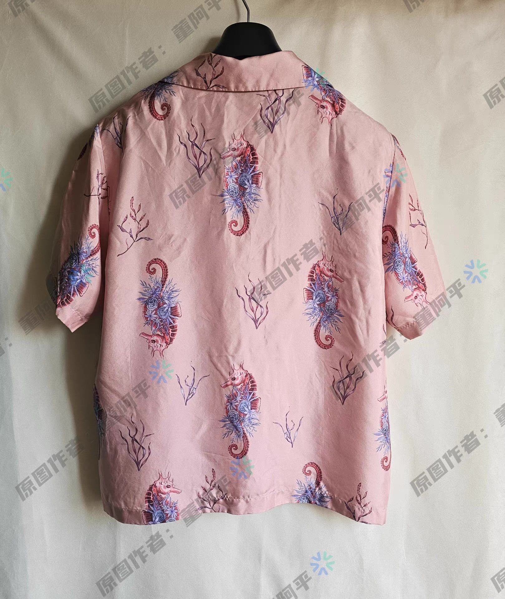 Adidas AMIRI Men's Short Sleeve Shirt Q4 Size US L / EU 52-54 / 3 - 3 Thumbnail