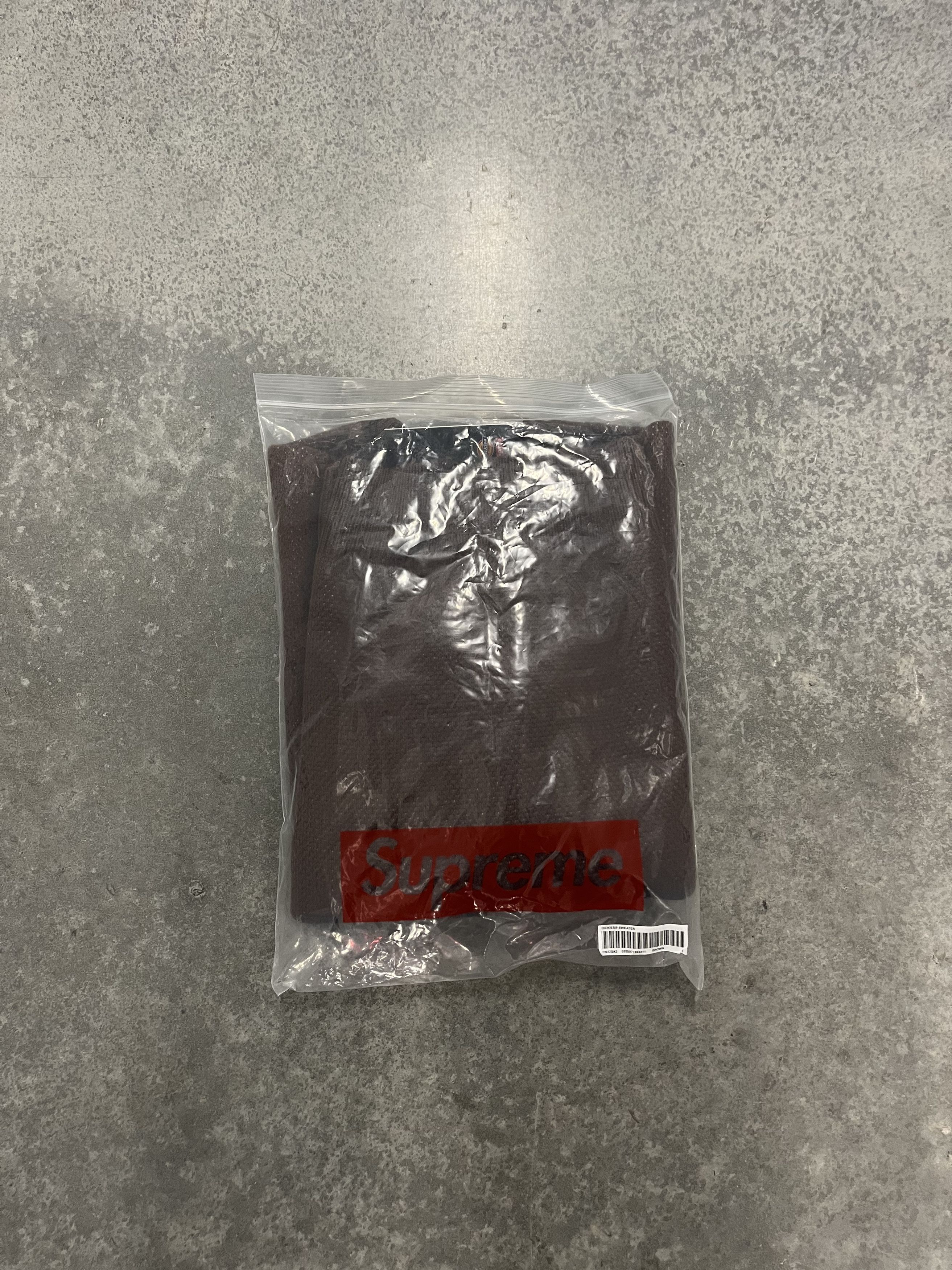 Dickies × Supreme Supreme x Dickies Sweater Brown Sz S Size US S / EU 44-46 / 1 - 9 Thumbnail