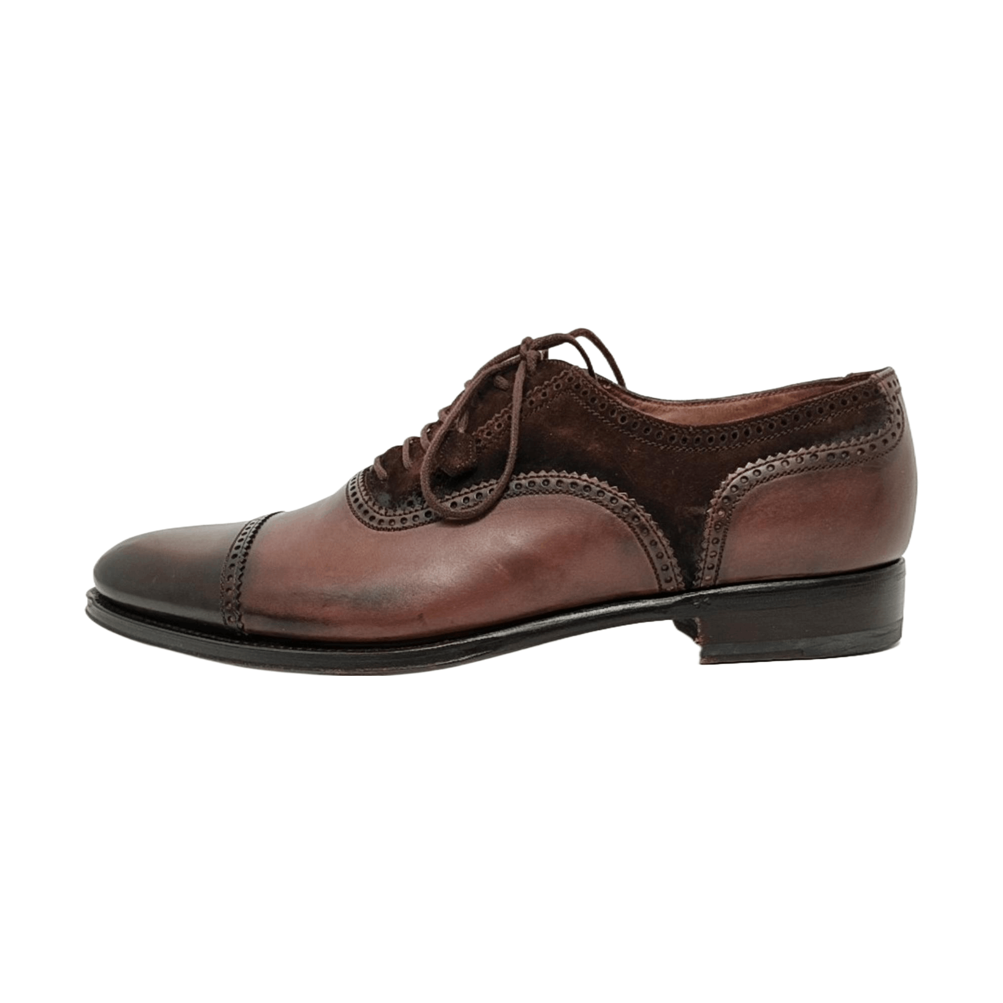 Gucci GUCCI Leather Brogue Formal Shoes 41 Size US 8 / EU 41 - 1 Thumbnail