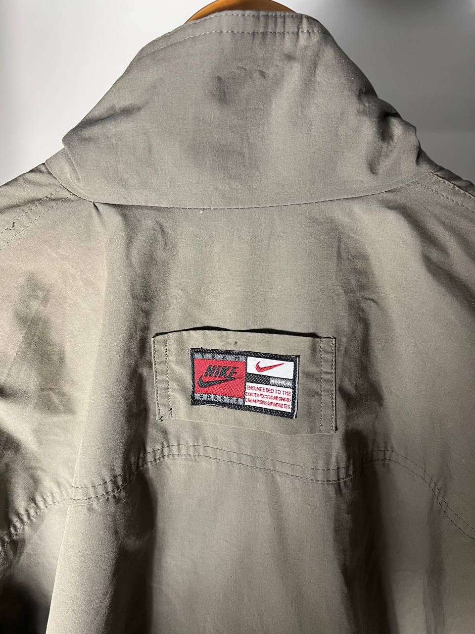 Vintage VERY RARE NIKE RETRO LIGHT JACKET DRILL SWOOSH Y2K 90s USA Size US XL / EU 56 / 4 - 6 Thumbnail