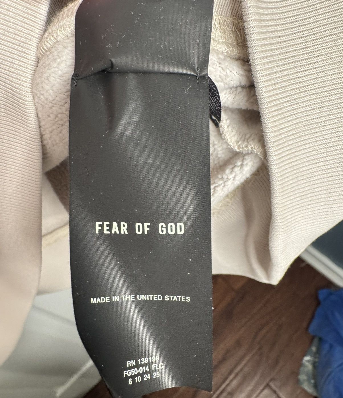 Fear of God Fear of God Seventh Collection FG 2 Button Hoodie. Size US XL / EU 56 / 4 - 13 Thumbnail