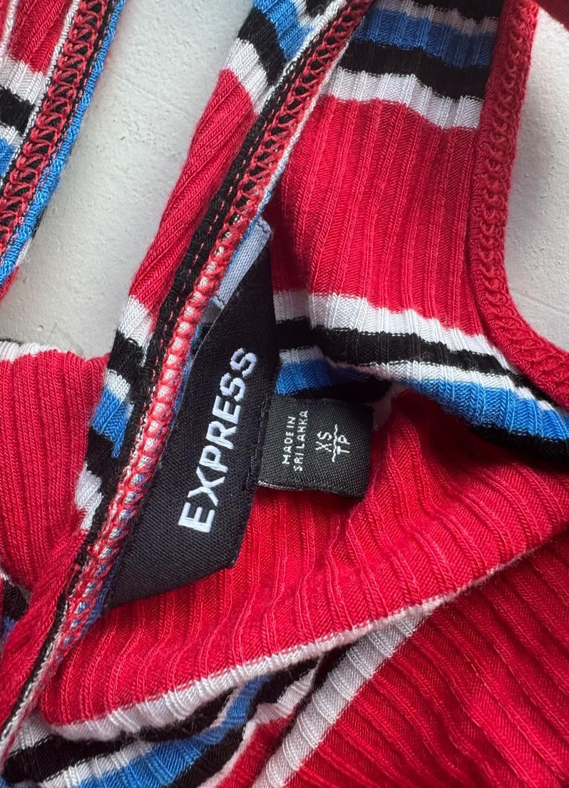 Express Express Bodycon Stripe Dress XS Size XS / US 0-2 / IT 36-38 - 2 Thumbnail