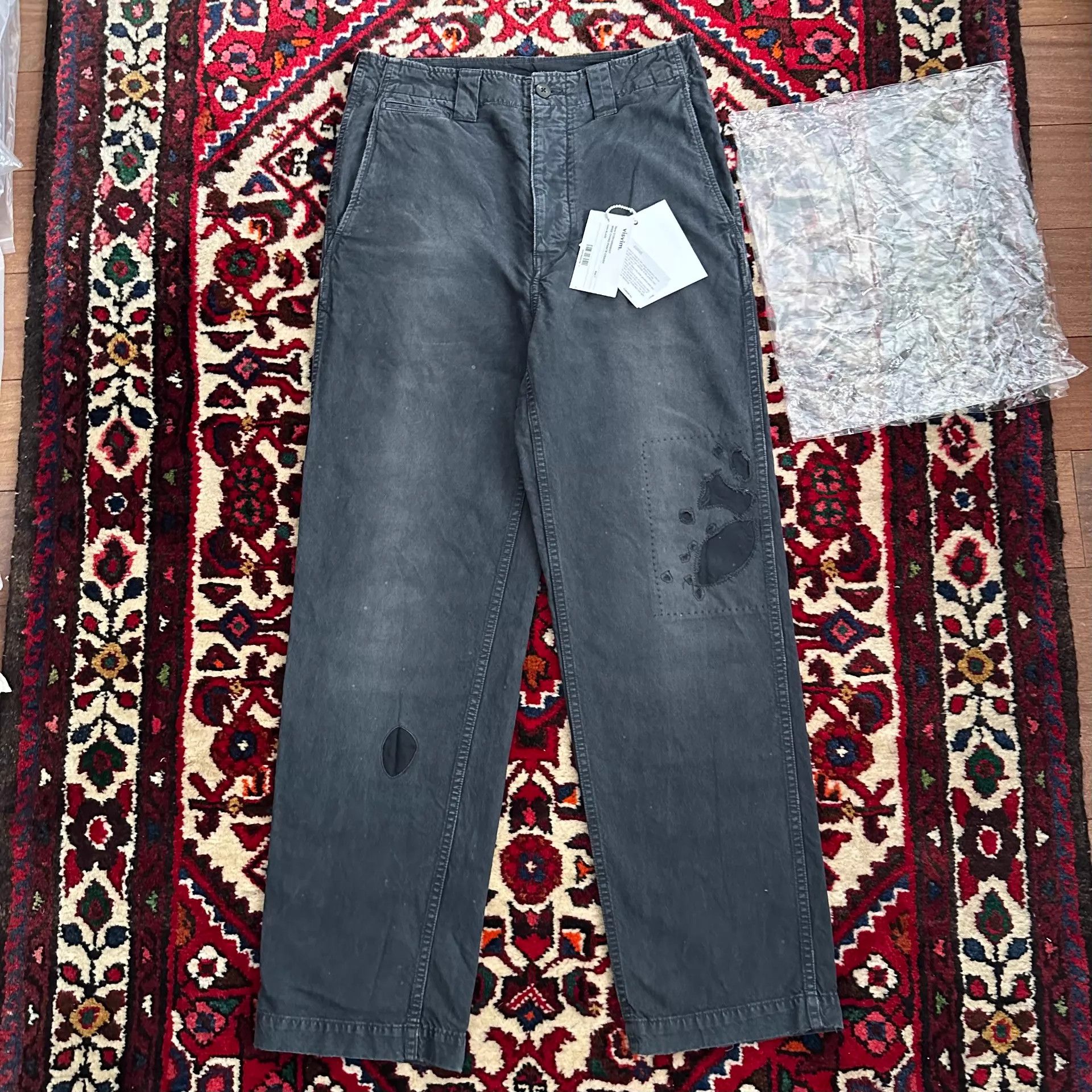 Visvim 25SS Ex Wide Chino Pants Crash | Grailed