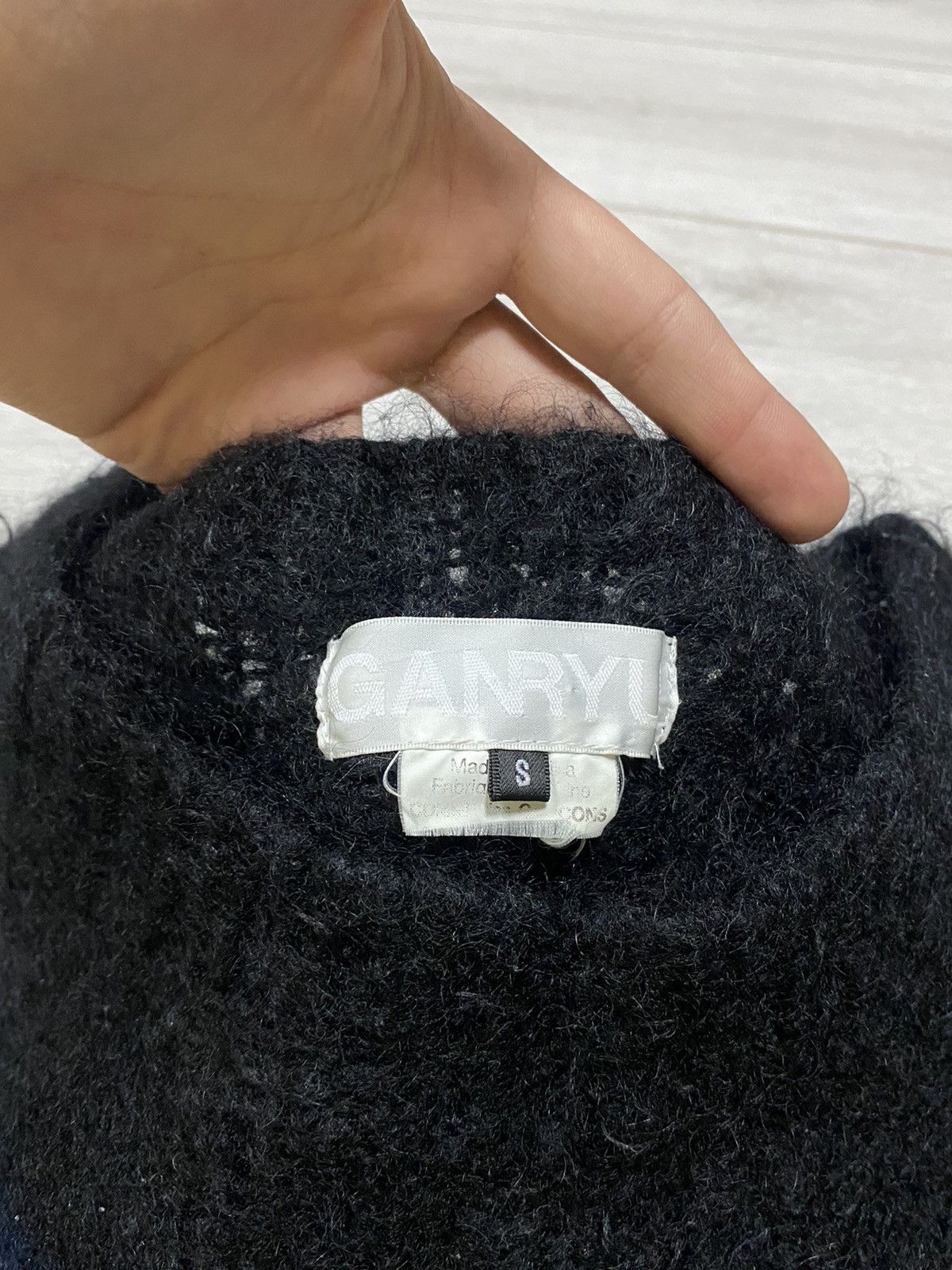 Comme des Garcons × Ganryu × Japanese Brand Comme des garçons Mohair Ganryu knitted tri color sweater Size S / US 4 / IT 40 - 4 Thumbnail