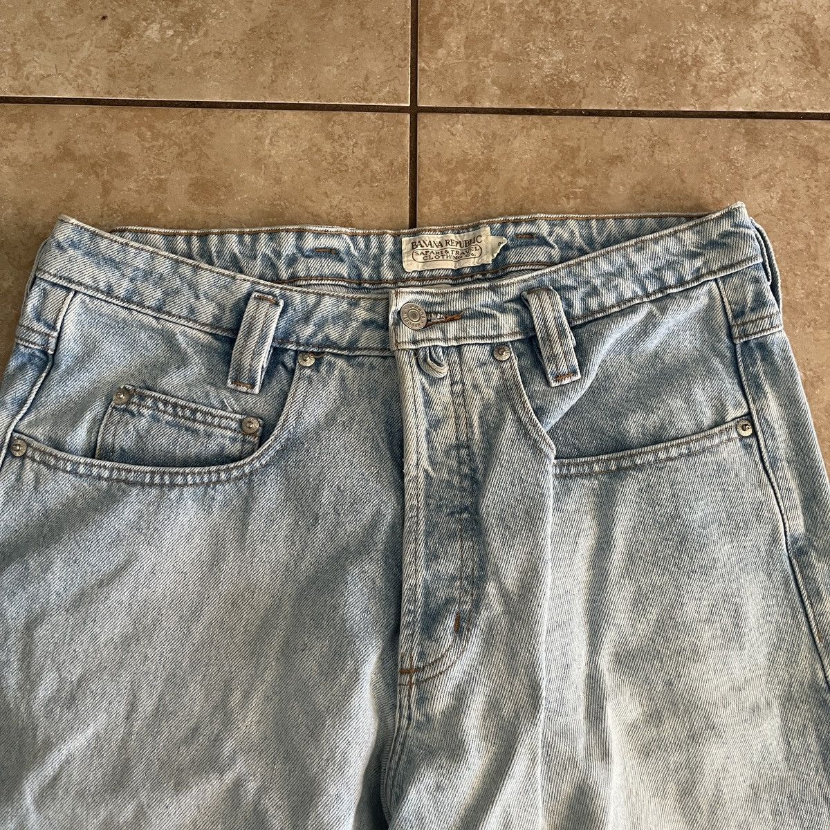Banana Republic Banana Republic Made in USA Mom Jeans Size 32" / US 10 / IT 46 - 2 Thumbnail