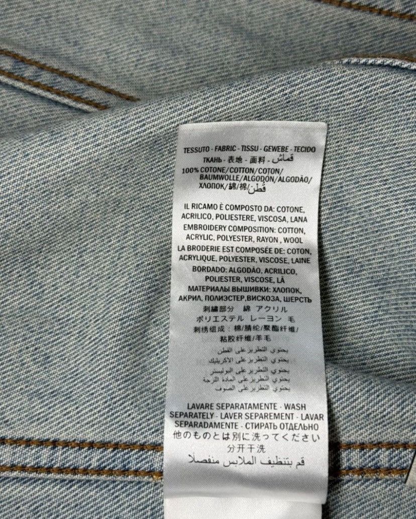 Gucci Gucci Blind For Love Denim Jacket Size M / US 6-8 / IT 42-44 - 9 Thumbnail