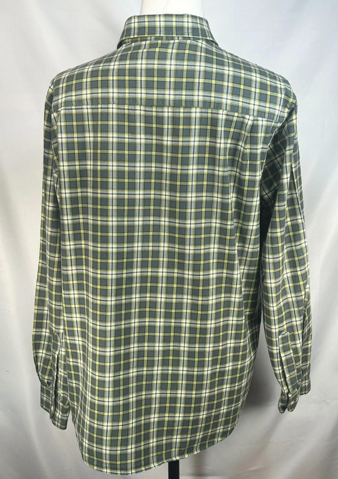 Nautica Nautica Jeans Co 100% Cotton Button Up Plaid Green Mens M Size US M / EU 48-50 / 2 - 2 Thumbnail