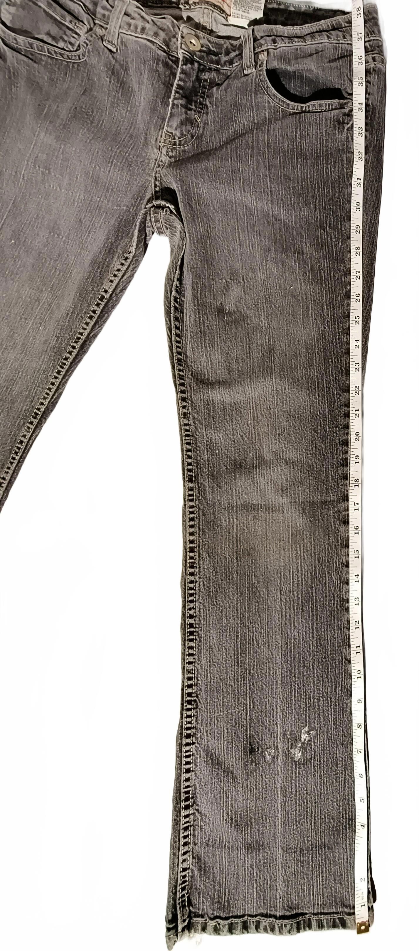 Designer Nobo No Boundaries Women's Black Bootcut Jeans Size 13 Size 32" / US 10 / IT 46 - 7 Thumbnail