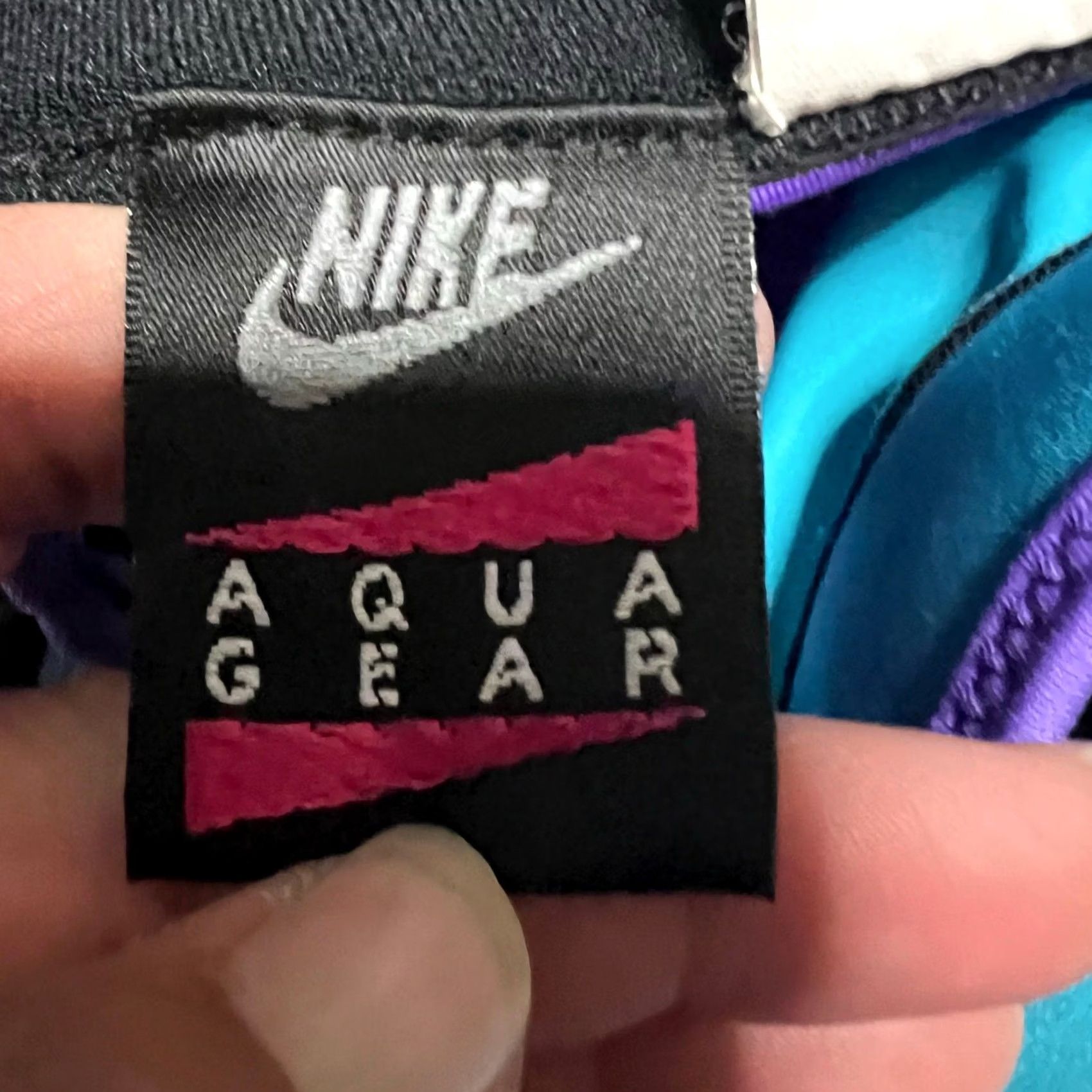 Nike VINTAGE 80’s Nike Aqua Gear Scuba Shorts Wet Suit Surfing Water Sports Women S Purple Athletic Regular Size 28" / US 6 / IT 42 - 5 Thumbnail