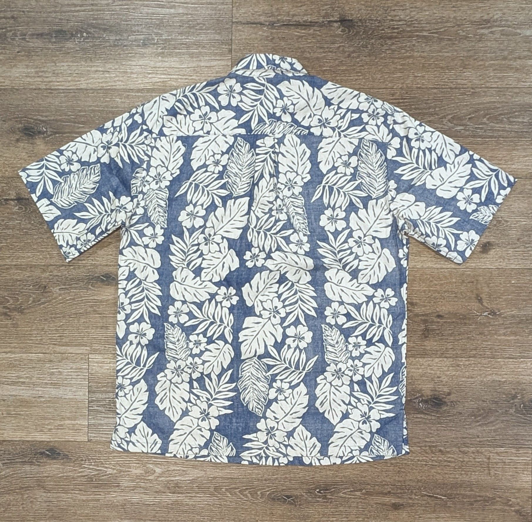 Vintage Vintage Cooke Street blue floral Hawaiian shirt - SIZE M Size US M / EU 48-50 / 2 - 5 Thumbnail