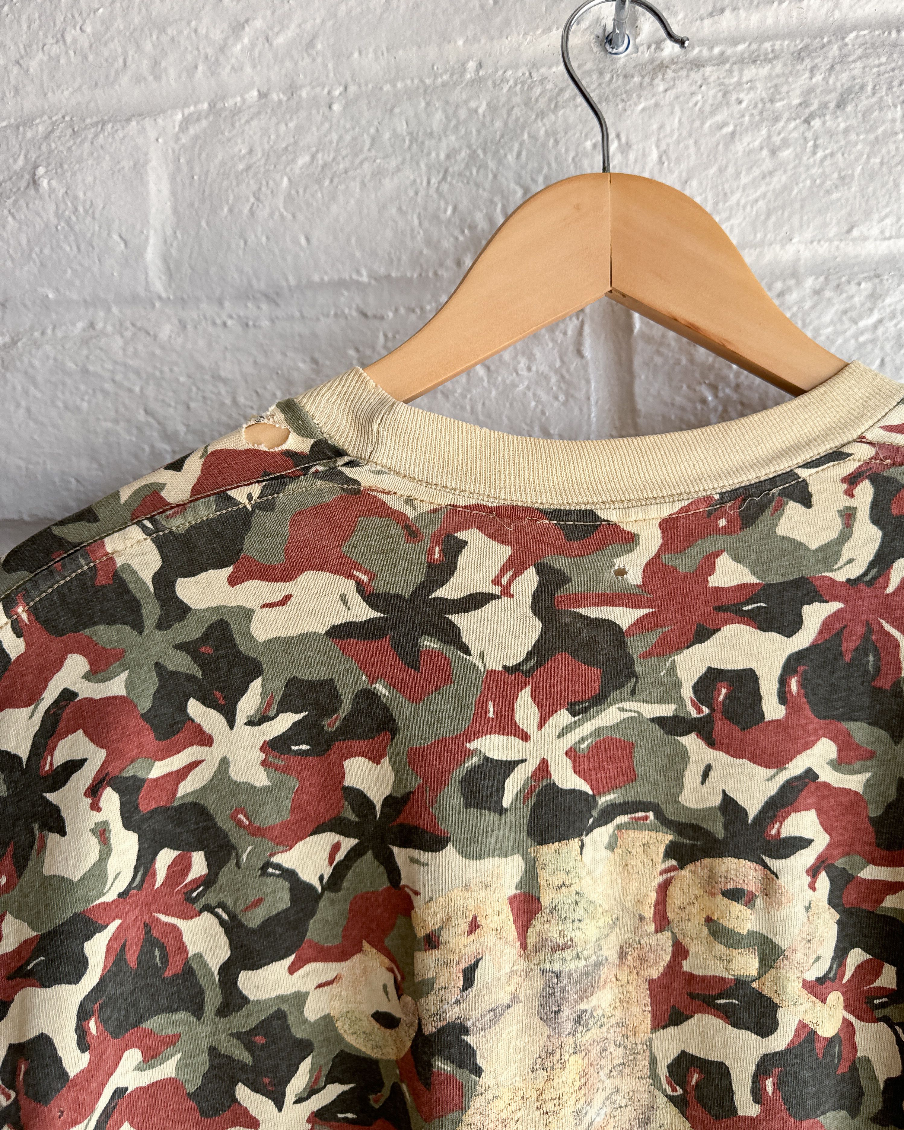 Camel Vintage 90s Camel Cigarettes Camo All Over Print T Shirt XL Size US XL / EU 56 / 4 - 9 Thumbnail