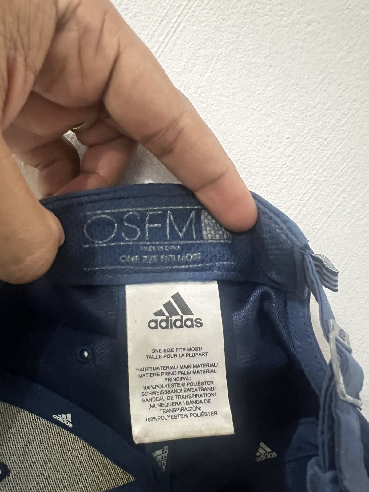 Adidas Adidas Spellout Hat Size ONE SIZE - 15 Thumbnail