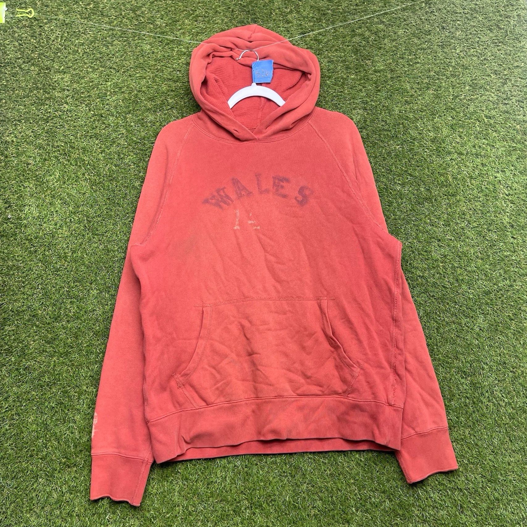 J.Crew VINTAGE J Crew Sweatshirt Mens Large Hoodie Wales Sportswear Heritage Wales Sports 90s Size US L / EU 52-54 / 3 - 2 Thumbnail