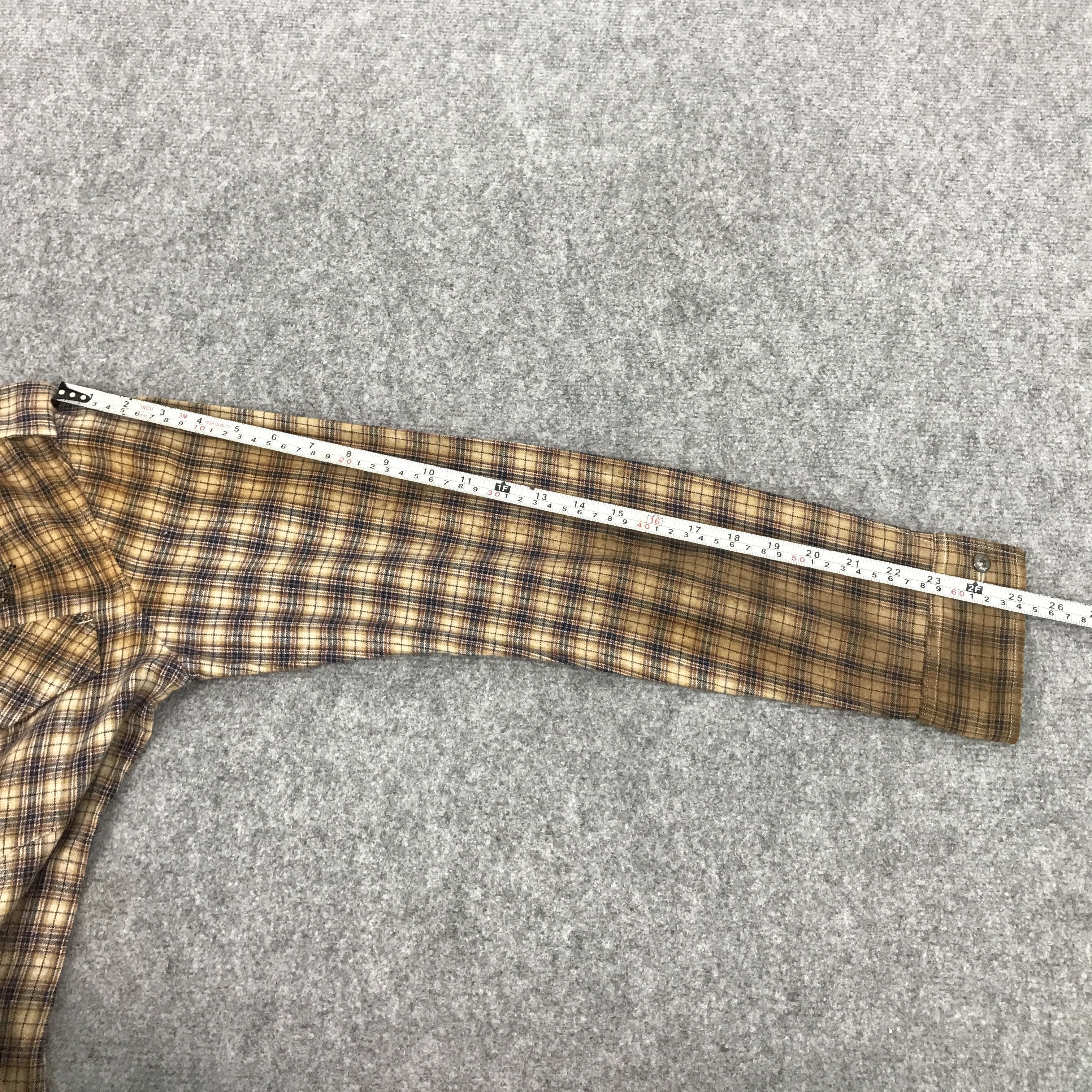 If Six Was Nine ROAR FLANNEL RUSTY STYLE PUNK BUTTON UP SHIRTS Size US M / EU 48-50 / 2 - 10 Thumbnail