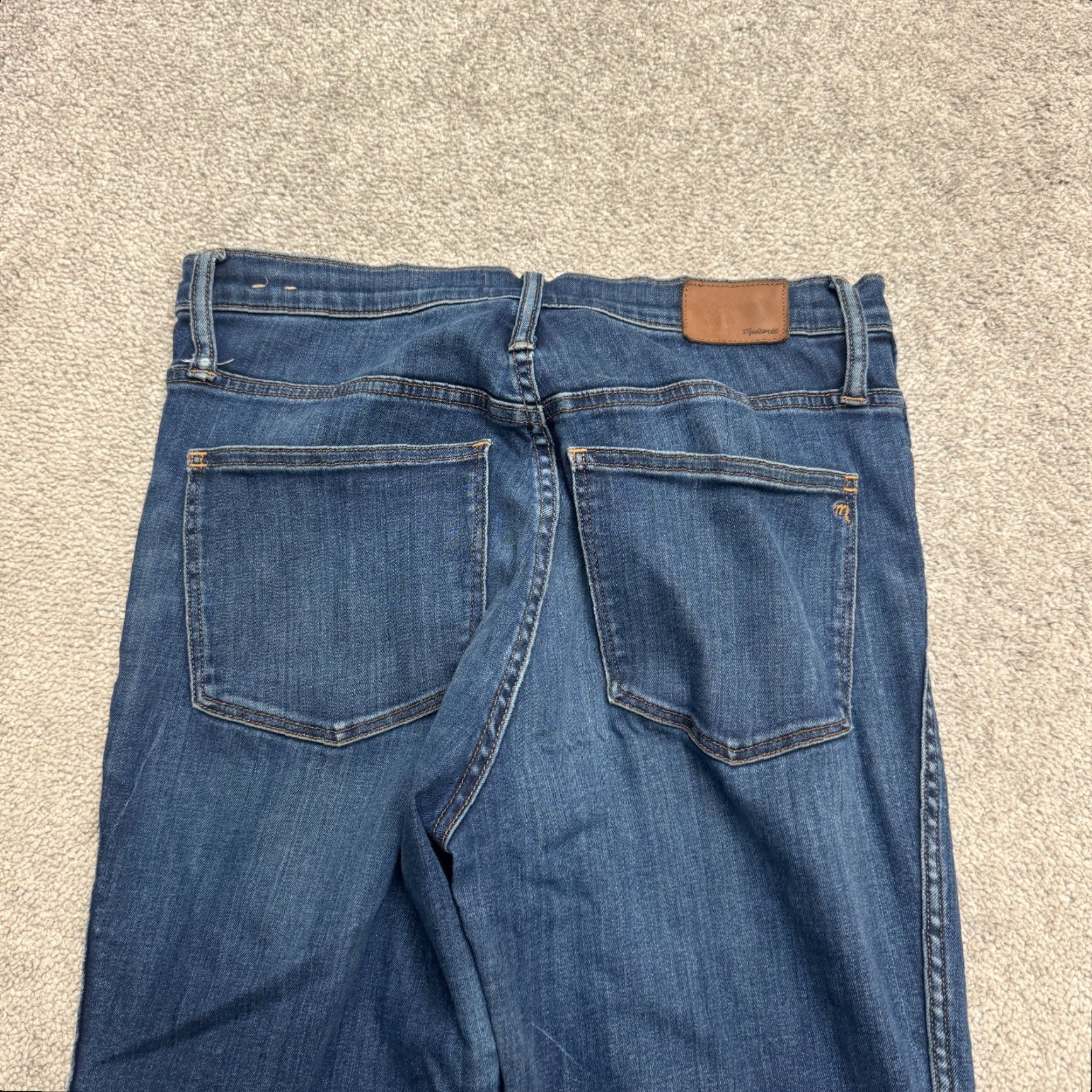 Madewell Madewell Jeans Women 30x30 High Rise Skinny Denim Blue Medium Wash 5-Pocket Stretch City Streetwear Womens Size 30" / US 8 / IT 44 - 3 Thumbnail