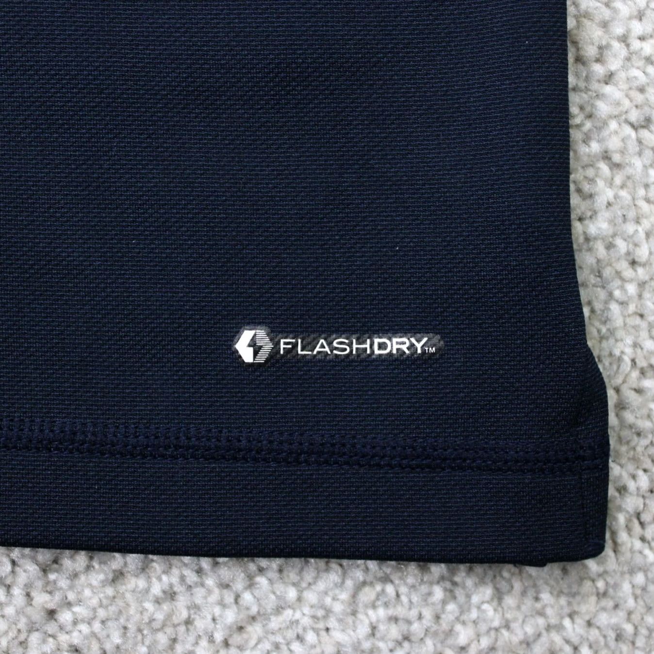 The North Face The North Face Polo Shirt Mens Large Blue 1/2 Zip FlashDry Poly S/S Pullover Shirt Size US L / EU 52-54 / 3 - 4 Thumbnail