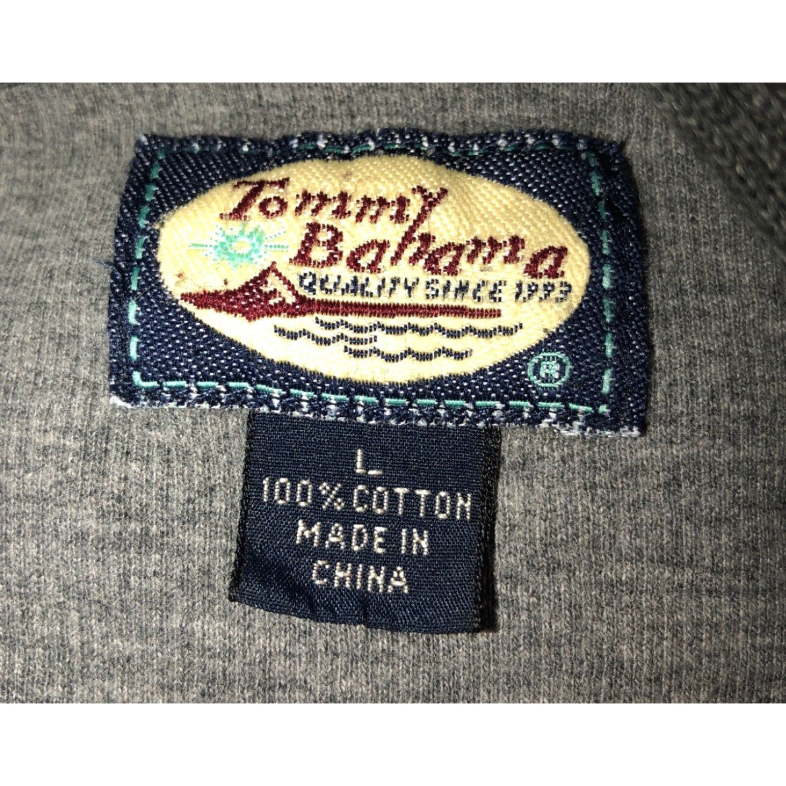 Tommy Bahama Tommy Bahama Shirt Mens Gray L Button-Up Long Sleeve Button-Down with Pockets Size US L / EU 52-54 / 3 - 5 Thumbnail