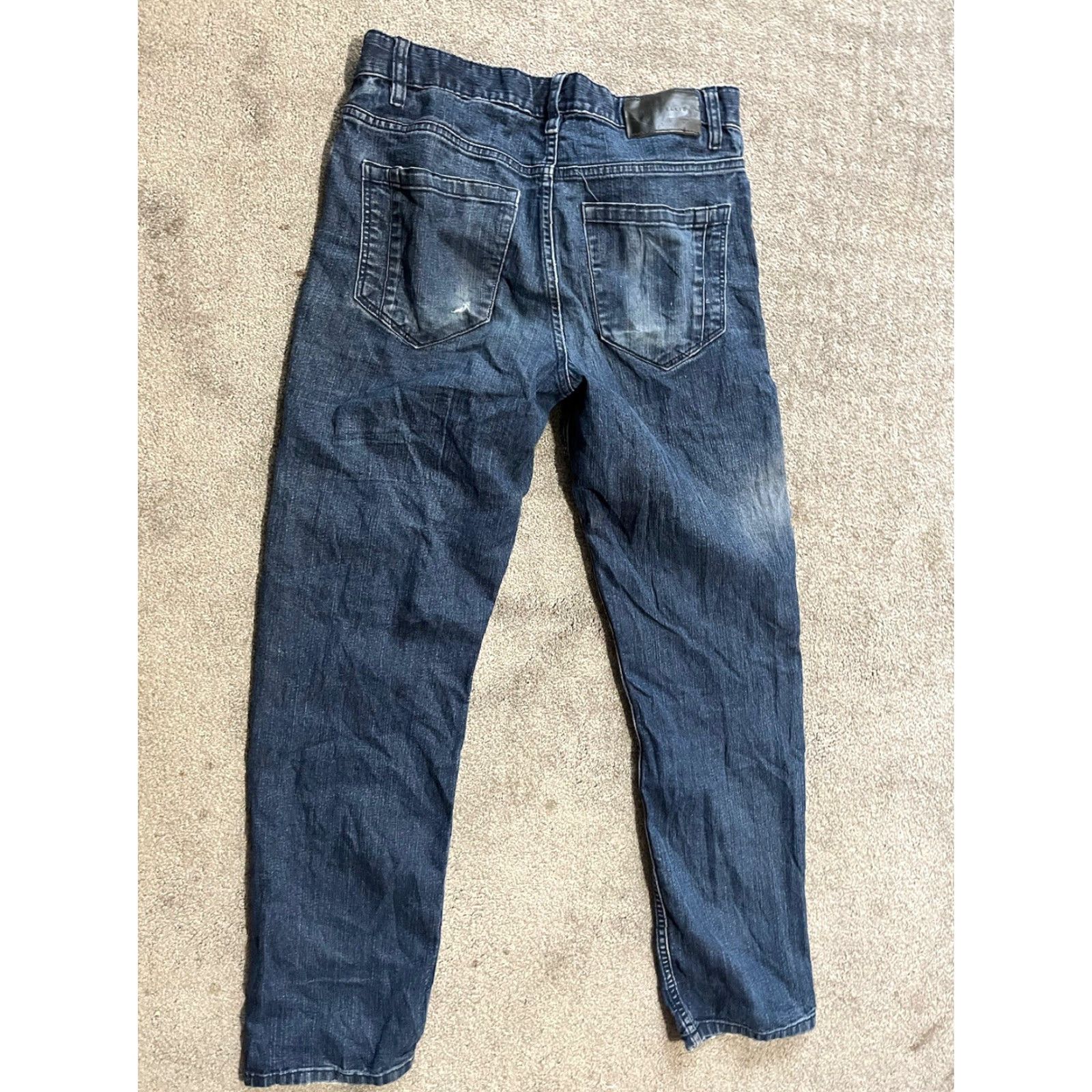 Perry Ellis Perry Ellis Jeans Denim Straight Leg Men 28x30 Blue Cotton High Rise 90s? Mid Rise Regular Inseam 30 Men Clothing Size US 28 / EU 44 - 4 Thumbnail