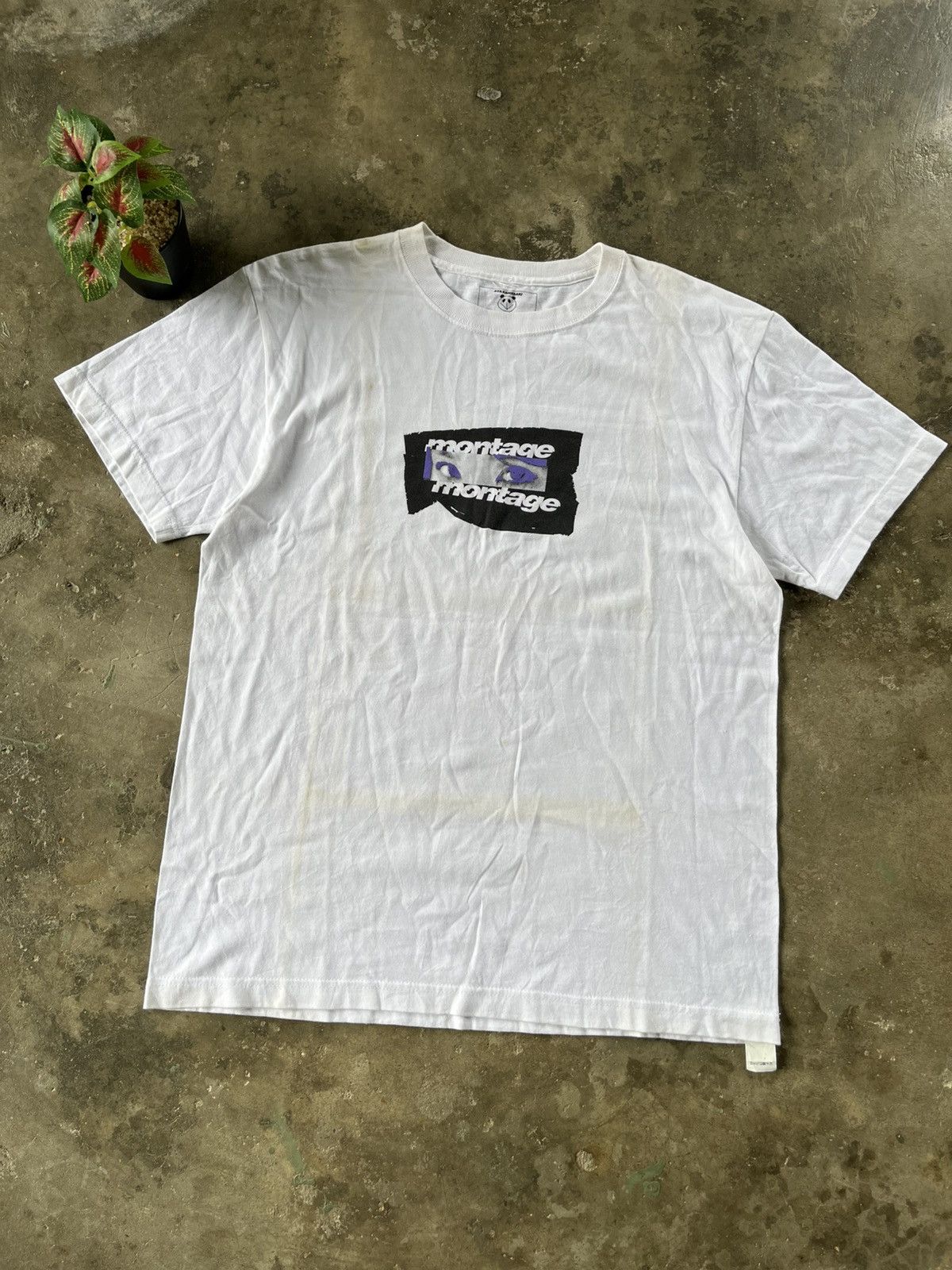Japanese Brand × Montage ⚡️JAPAN⚡️Montage Naked Aya Kawasaki Back Hit Tee Size US M / EU 48-50 / 2 - 2 Thumbnail