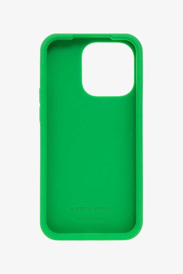 Bottega Veneta o1w1db10925 Size: OS / Iphone 14 Pro Case in Green Size ONE SIZE - 2 Thumbnail