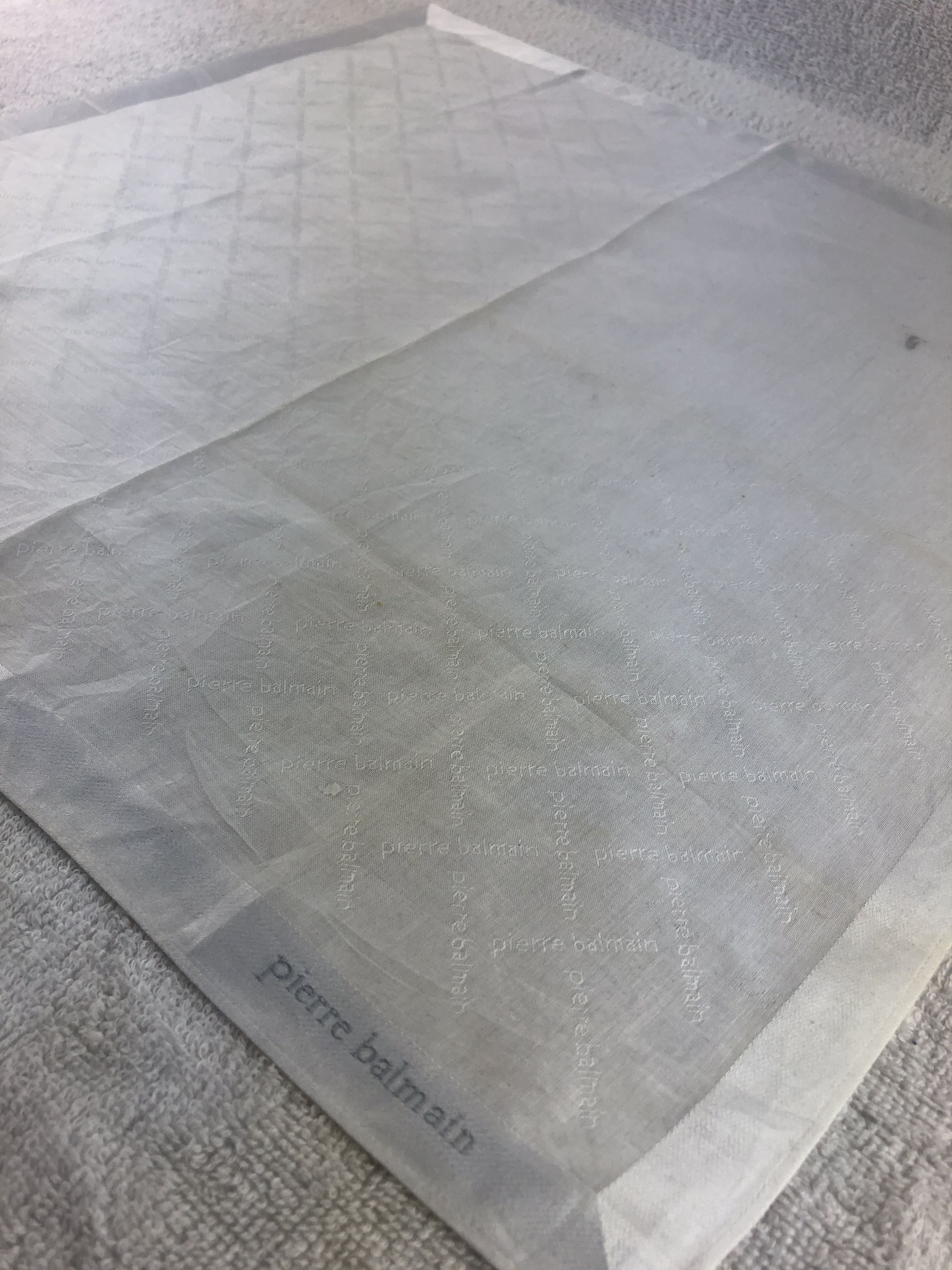 Pierre Balmain × Vintage Pierre Balmain Handkerchief / Bandana / Neckerchief Size ONE SIZE - 4 Thumbnail