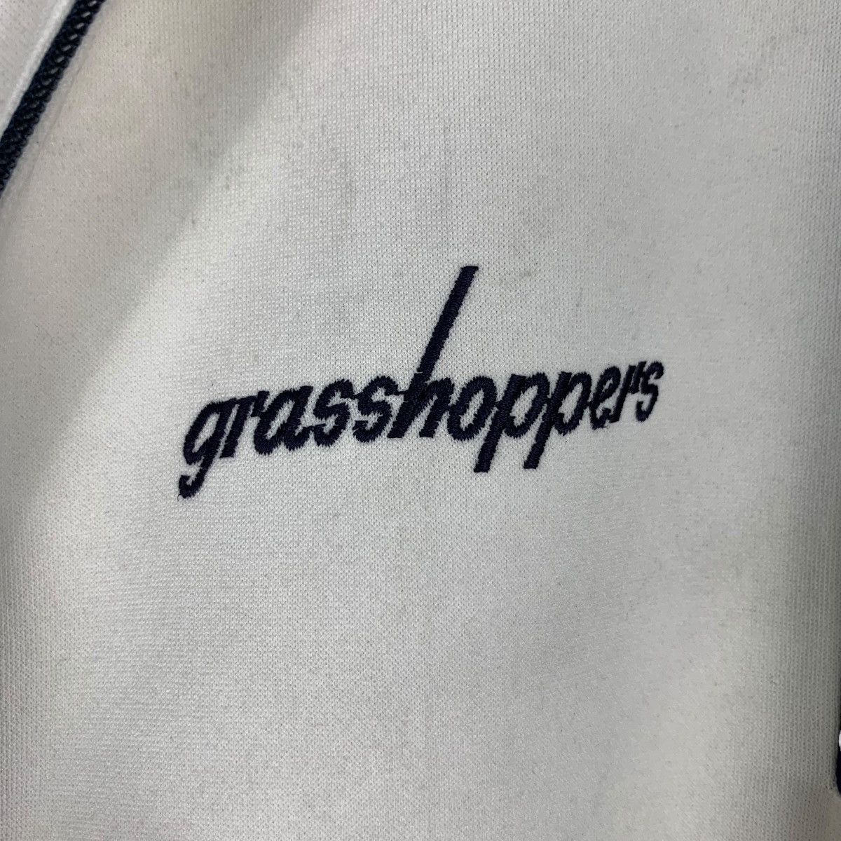 Japanese Brand GLASSHOPPERS Embroidery Small Logo Sweater Jacket #1155-C53 Size US S / EU 44-46 / 1 - 15 Thumbnail