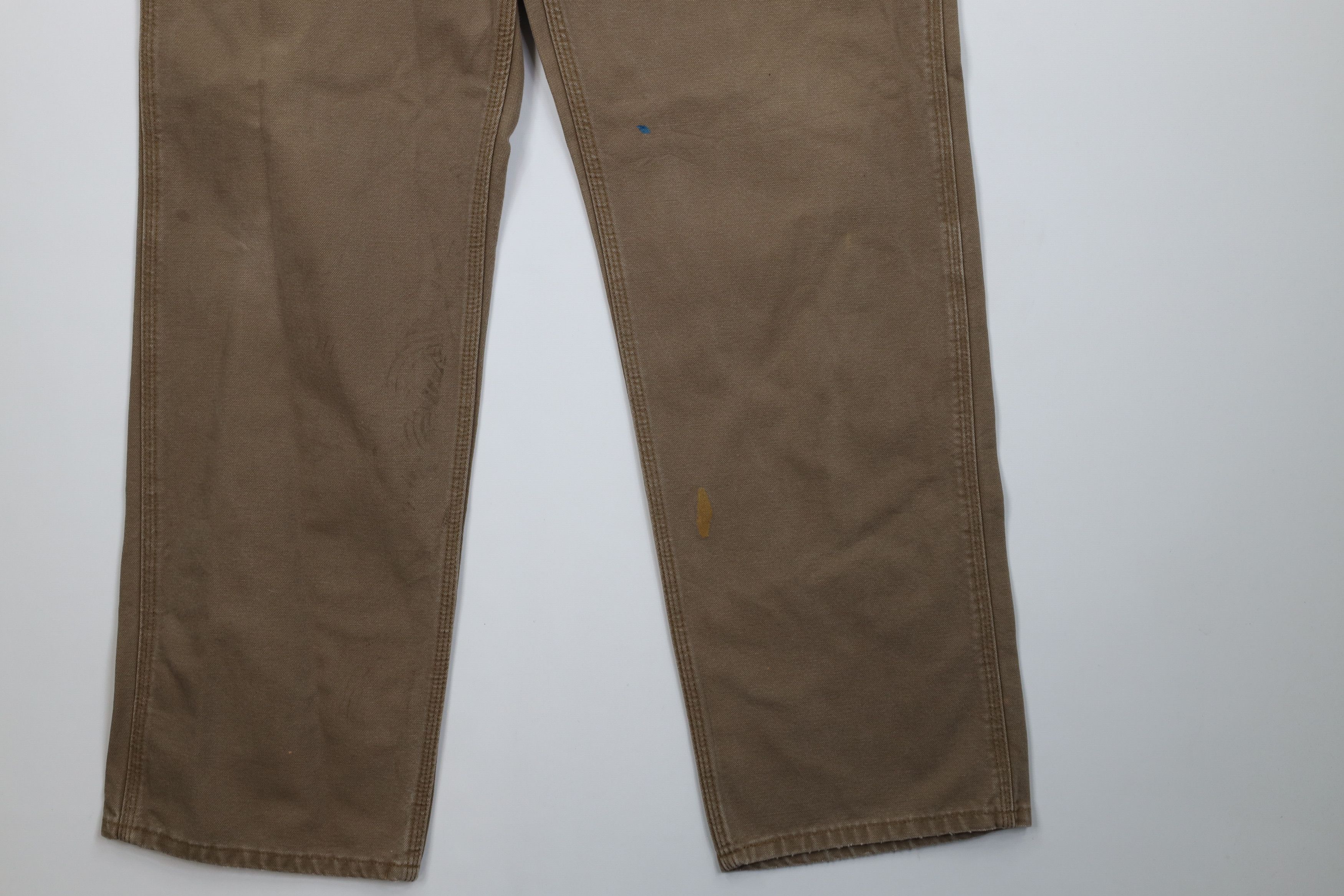 Carhartt Vintage Carhartt Canvas Dungaree Wide Leg Pants Canyon Brown Size US 32 / EU 48 - 4 Thumbnail