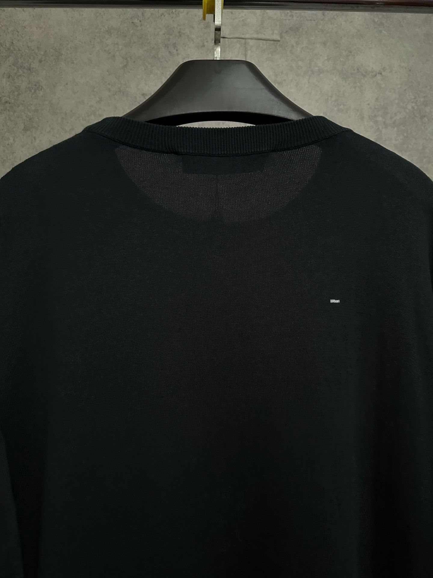 Louis Vuitton LV Portrait Intarsia Slogan Logo Knit Tee Size US XXL / EU 58 / 5 - 5 Thumbnail