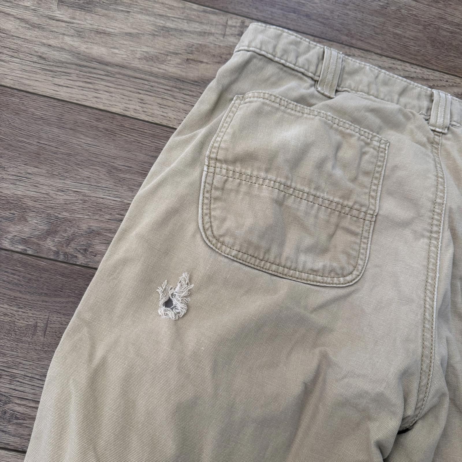 Carhartt Carhartt Carpenter Relaxed Fit Rugged Flex Pants Distressed Size US 36 / EU 52 - 5 Thumbnail