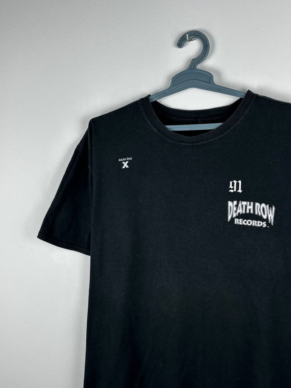 Death Row Records × Vintage Death Row Records Adult Only Faded T Shirt Size US XL / EU 56 / 4 - 4 Thumbnail