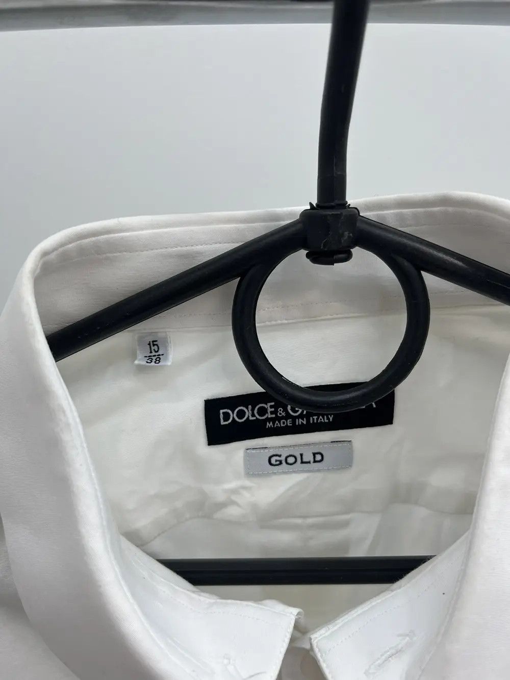 Dolce & Gabbana Dolce & Gabbana Gold Classic Button Up Shirt Size US S / EU 44-46 / 1 - 3 Thumbnail