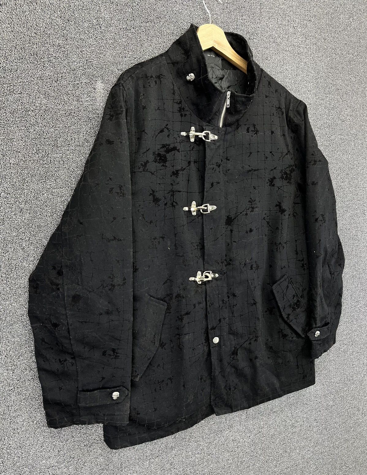 Japanese Brand Vintage Badgers Luxury Punk Style Zip Up Jacket Size US L / EU 52-54 / 3 - 2 Thumbnail