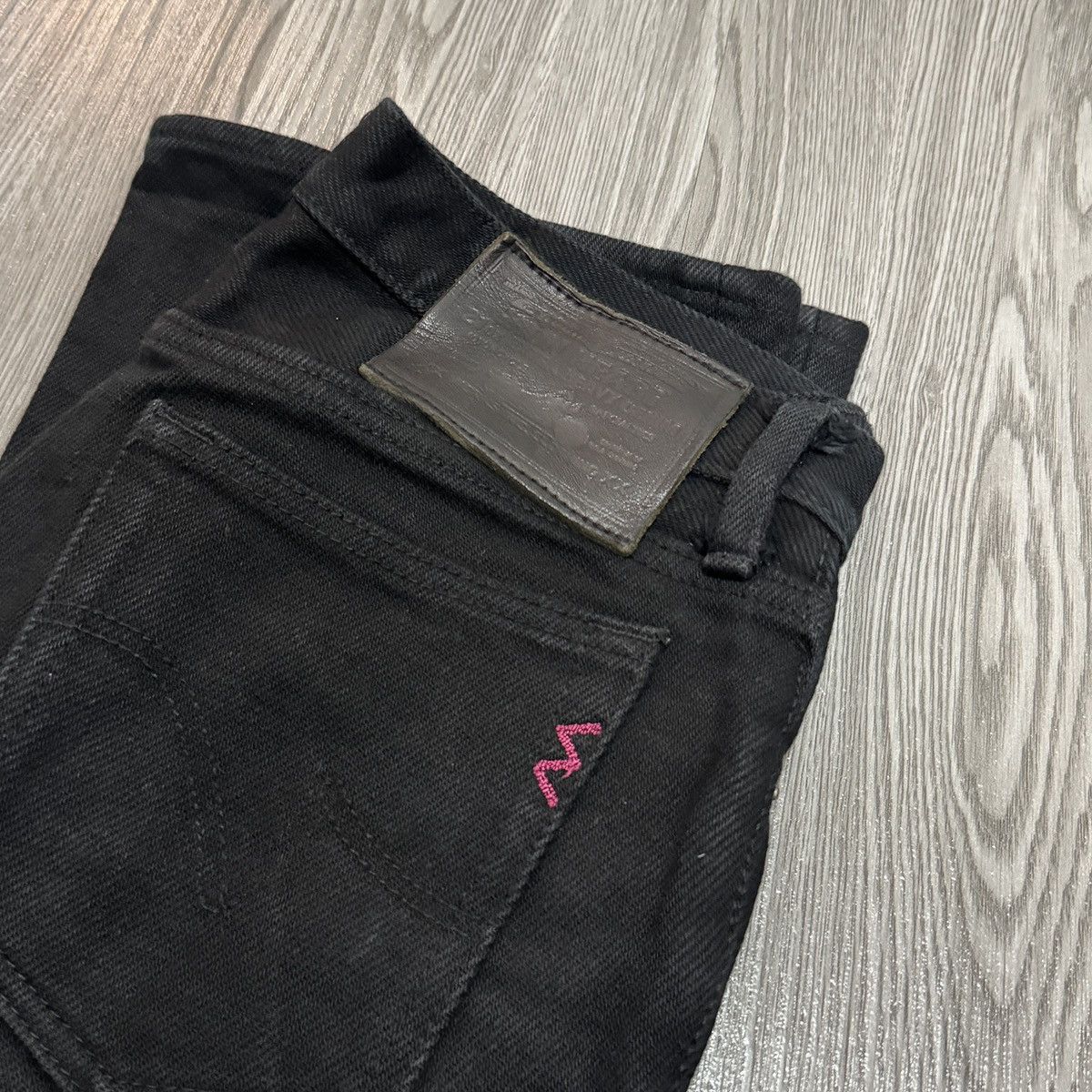 Other Iron Hearts 21oz Extra Heavy Black Denim Size 25" / US 0 / IT 36 - 4 Thumbnail