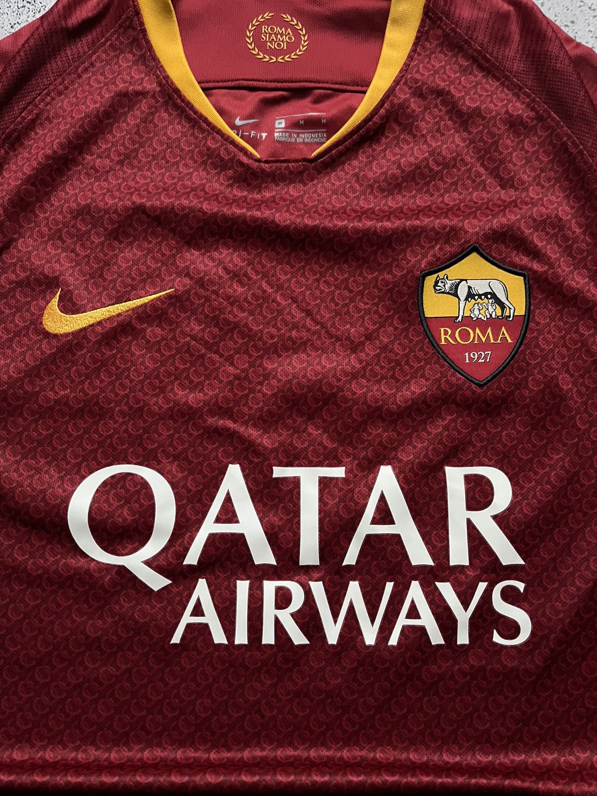Nike Vintage Nike Roma Soccer Jersey Football Tee Y2K USA Size US M / EU 48-50 / 2 - 3 Thumbnail