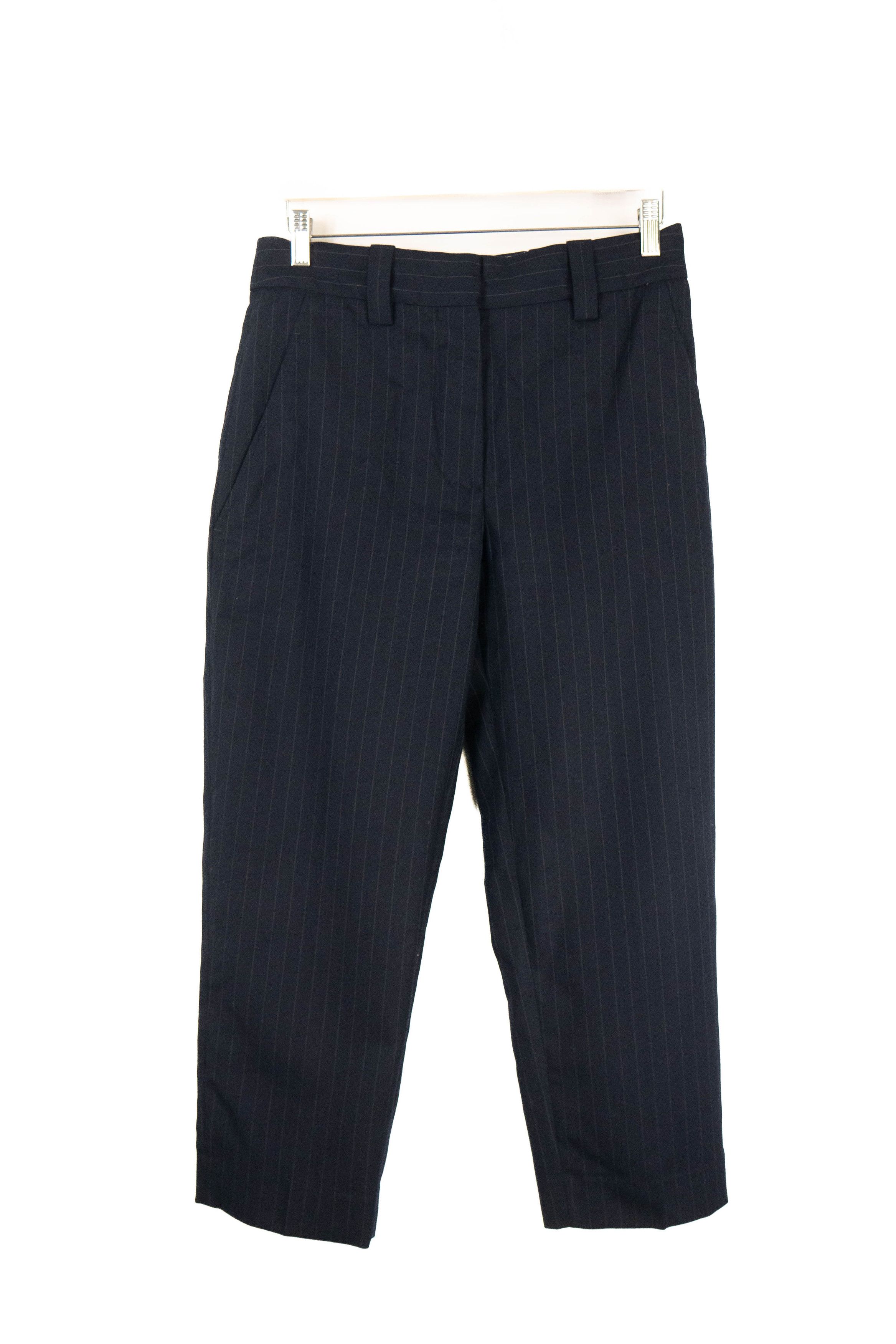 Acne Studios Acne Studios Trea Pin Wo 100% wool pants striped Size 25" / US 0 / IT 36 - 2 Thumbnail