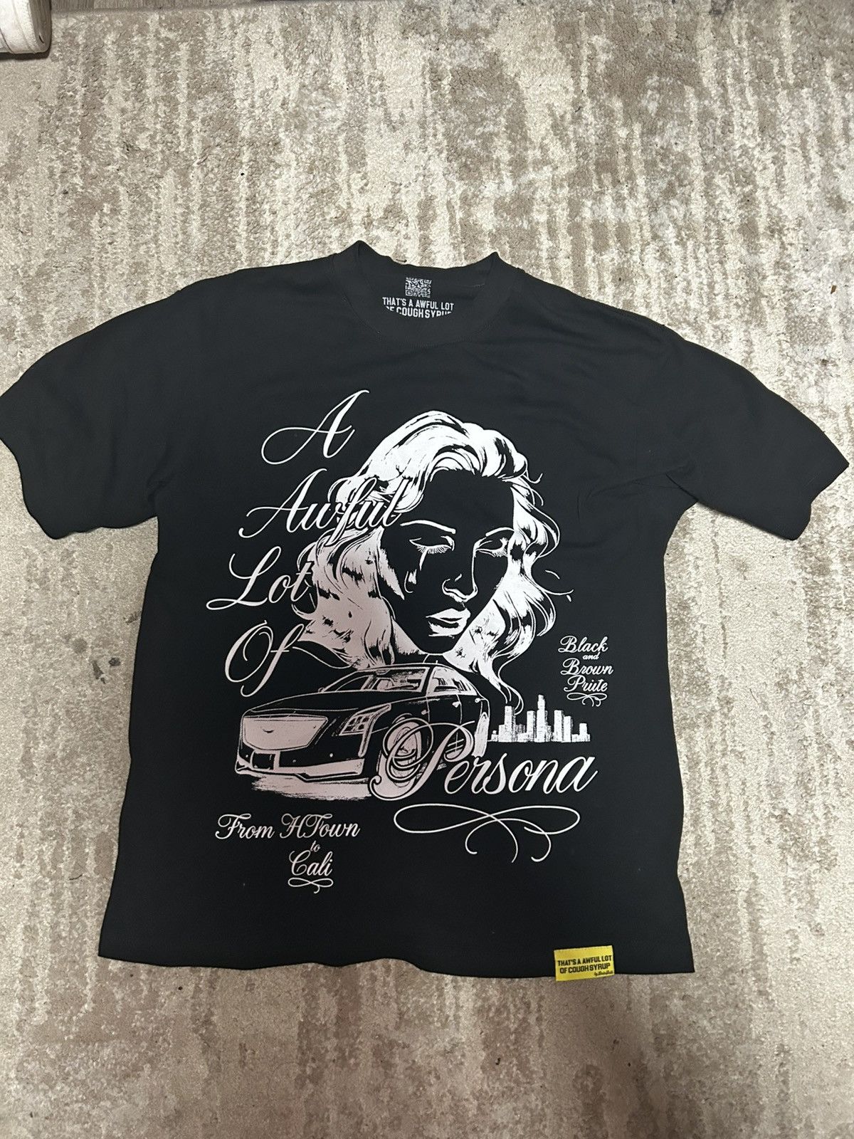 Other A Awful Lot of Cough Syrup “Persona” Tee Size US S / EU 44-46 / 1 - 1 Thumbnail