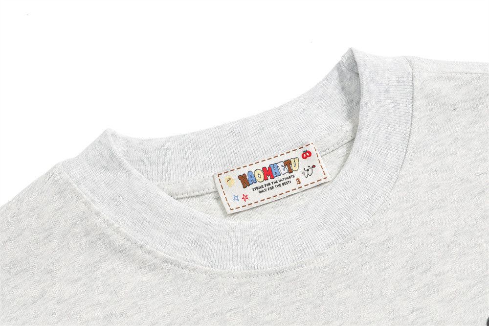 Japanese Brand Men's Crew Neck T-Shirt with Cartoon Print Size US M / EU 48-50 / 2 - 3 Thumbnail