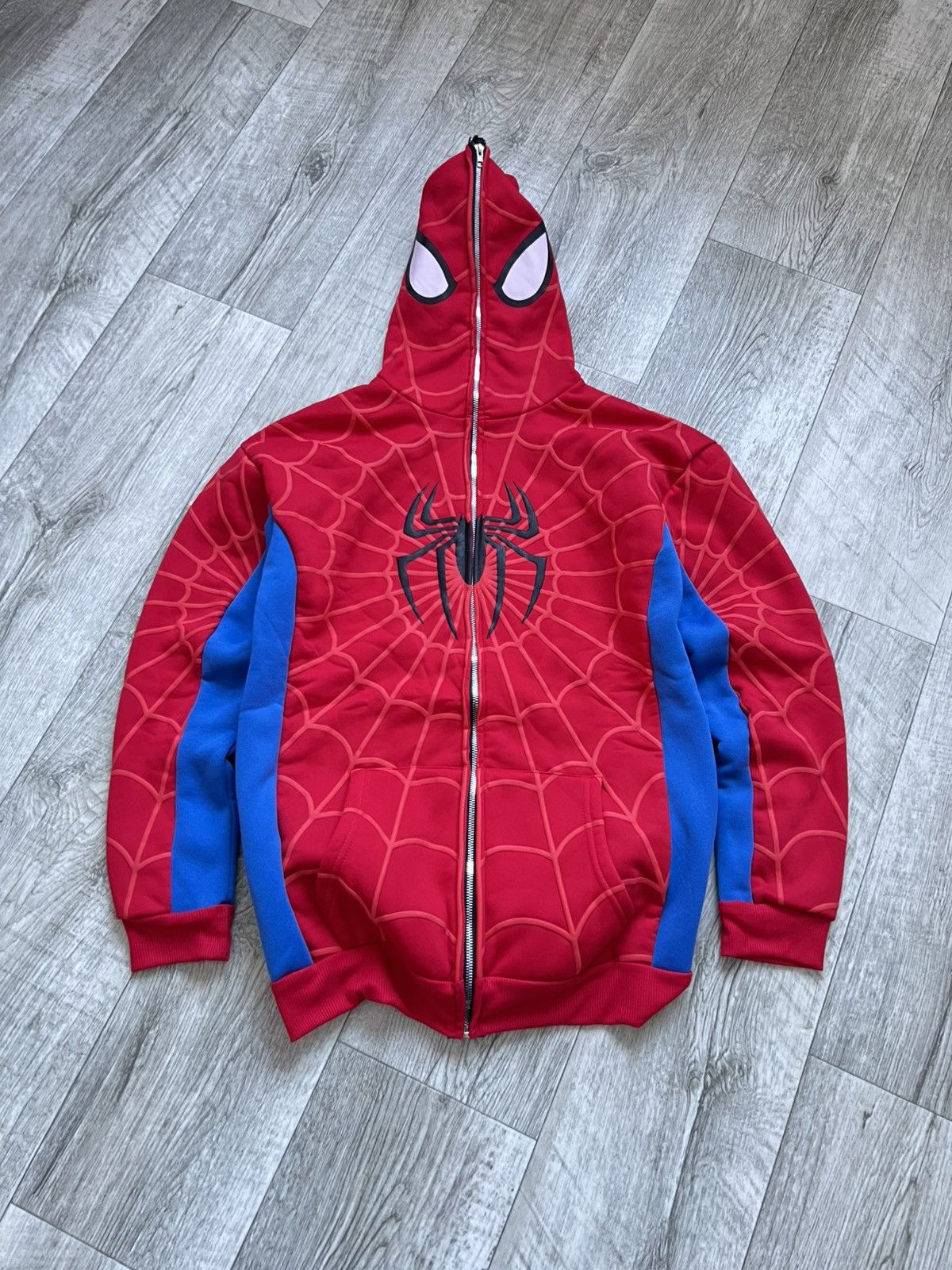 Crazy Spider Man Y2k Full zip up Hysteric Glamour LGB 00s