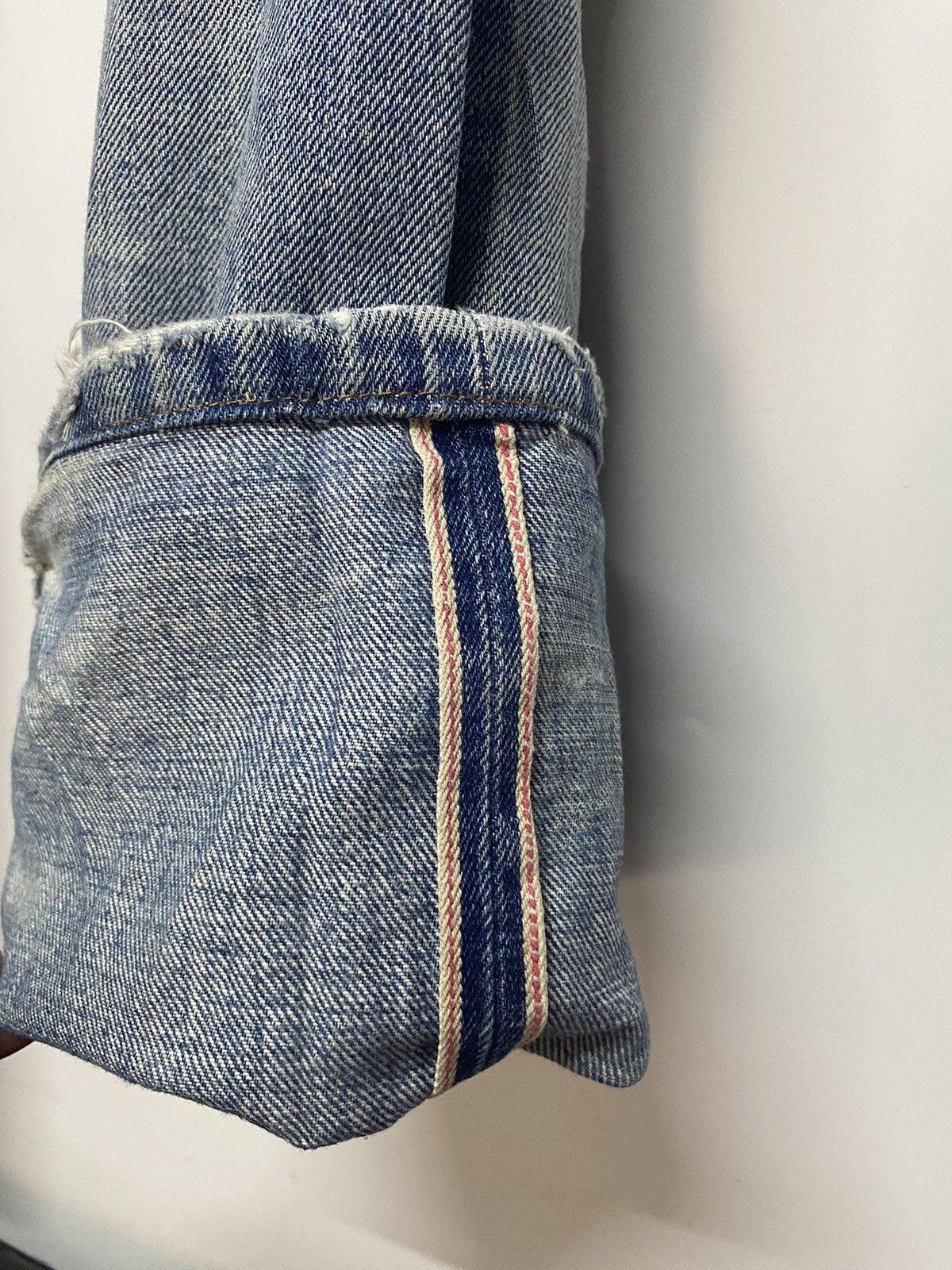 A.P.C. A.P.C Distressed Selvage Denim Jeans Pants Size US 34 / EU 50 - 10 Thumbnail