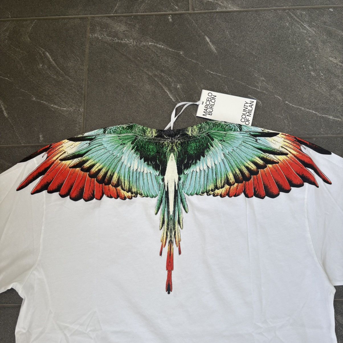 Marcelo Burlon Marcelo Burlon County of Milan Icon Wings basic t-shirt Size US L / EU 52-54 / 3 - 10 Thumbnail