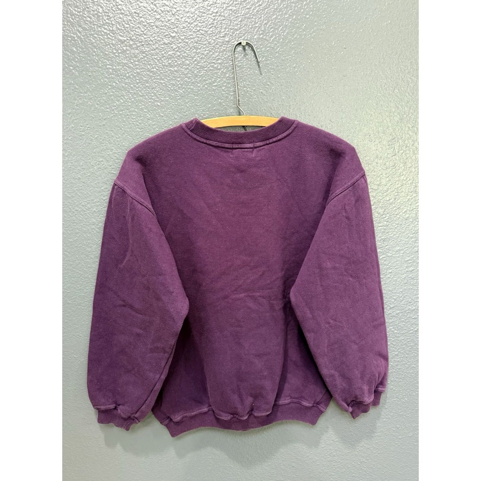 Gap VINTAGE GAP Purple Sweatshirt Women's Small USA 90s Size S / US 4 / IT 40 - 4 Thumbnail