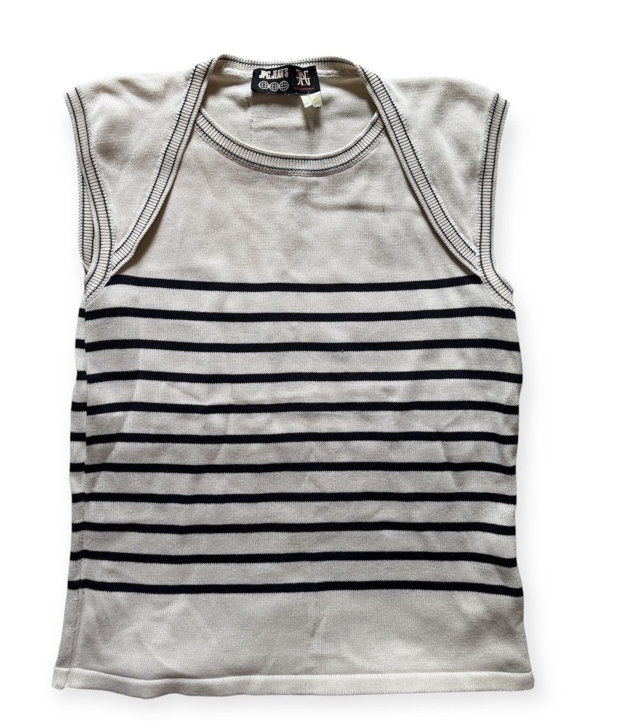 Jean Paul Gaultier Striped Jean Paul Goultier Blouse Size S / US 4 / IT 40 - 1 Thumbnail