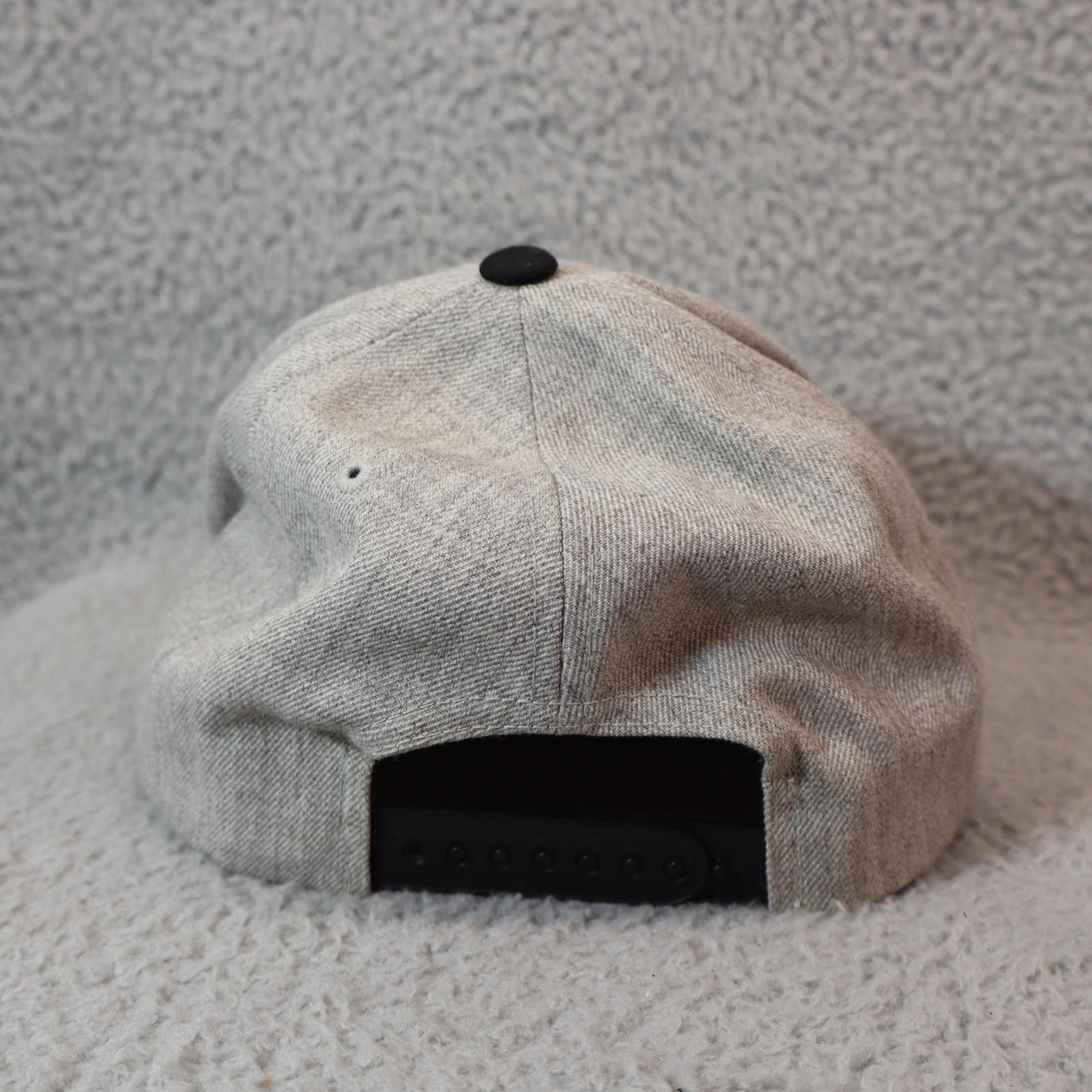 Off-White Brixton MFG Hat Cap SnapBack Black Grey Outdoors Patch Size ONE SIZE - 5 Thumbnail